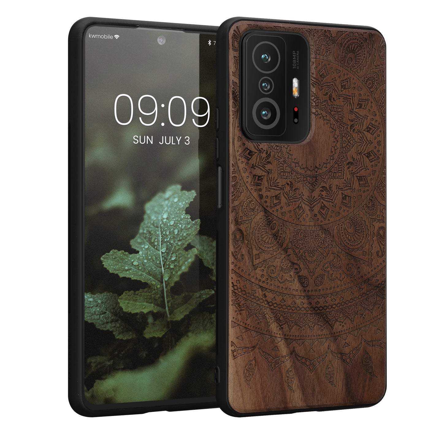 kwmobile Hülle kompatibel mit Xiaomi 11T / 11T Pro Hülle - Handy Cover - TPU Handyhülle Kompass Vintage