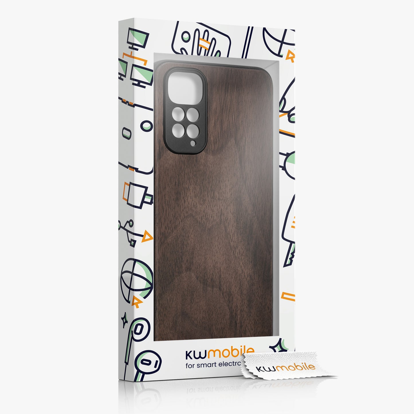kwmobile Hülle kompatibel mit Xiaomi Redmi Note 11 / Note 11S stoßfestes Handy Cover TPU Handyhülle