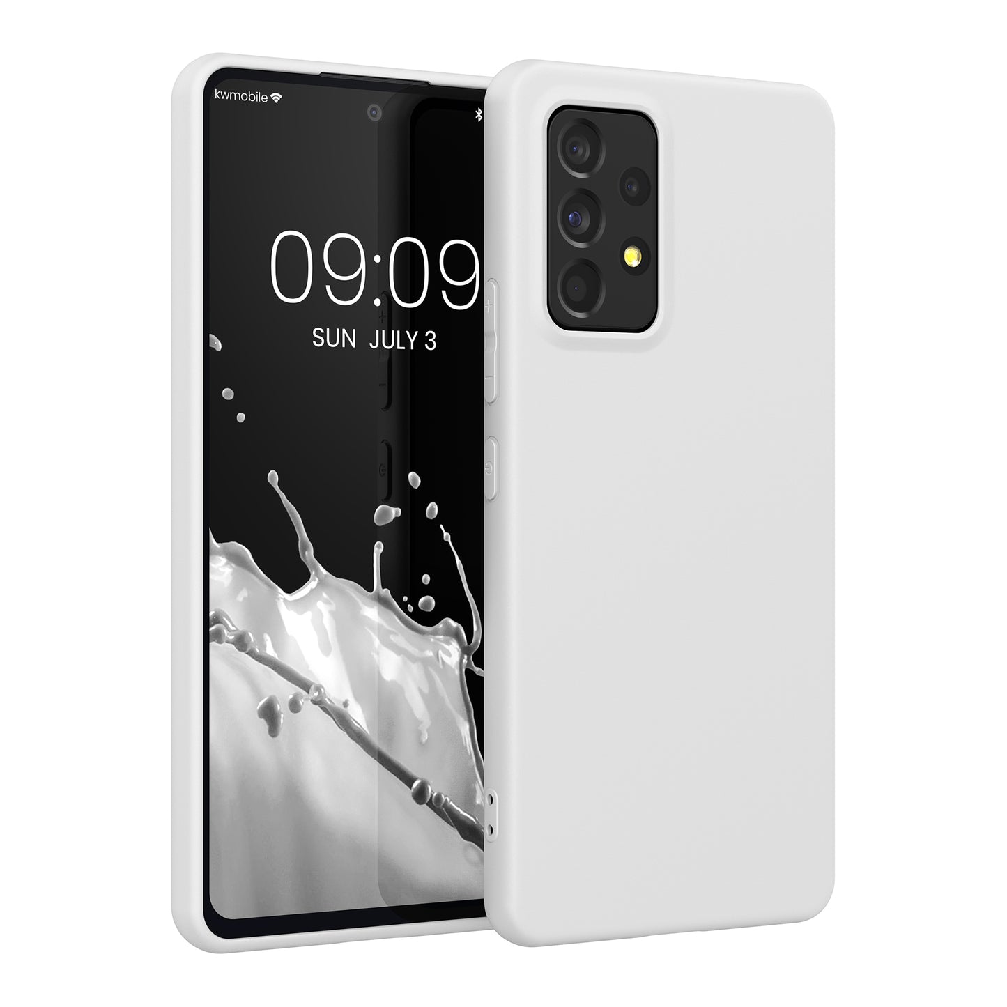 kwmobile Handyhülle für Samsung Galaxy A53 5G Hülle Kabelloses Laden Schutzhülle Cover