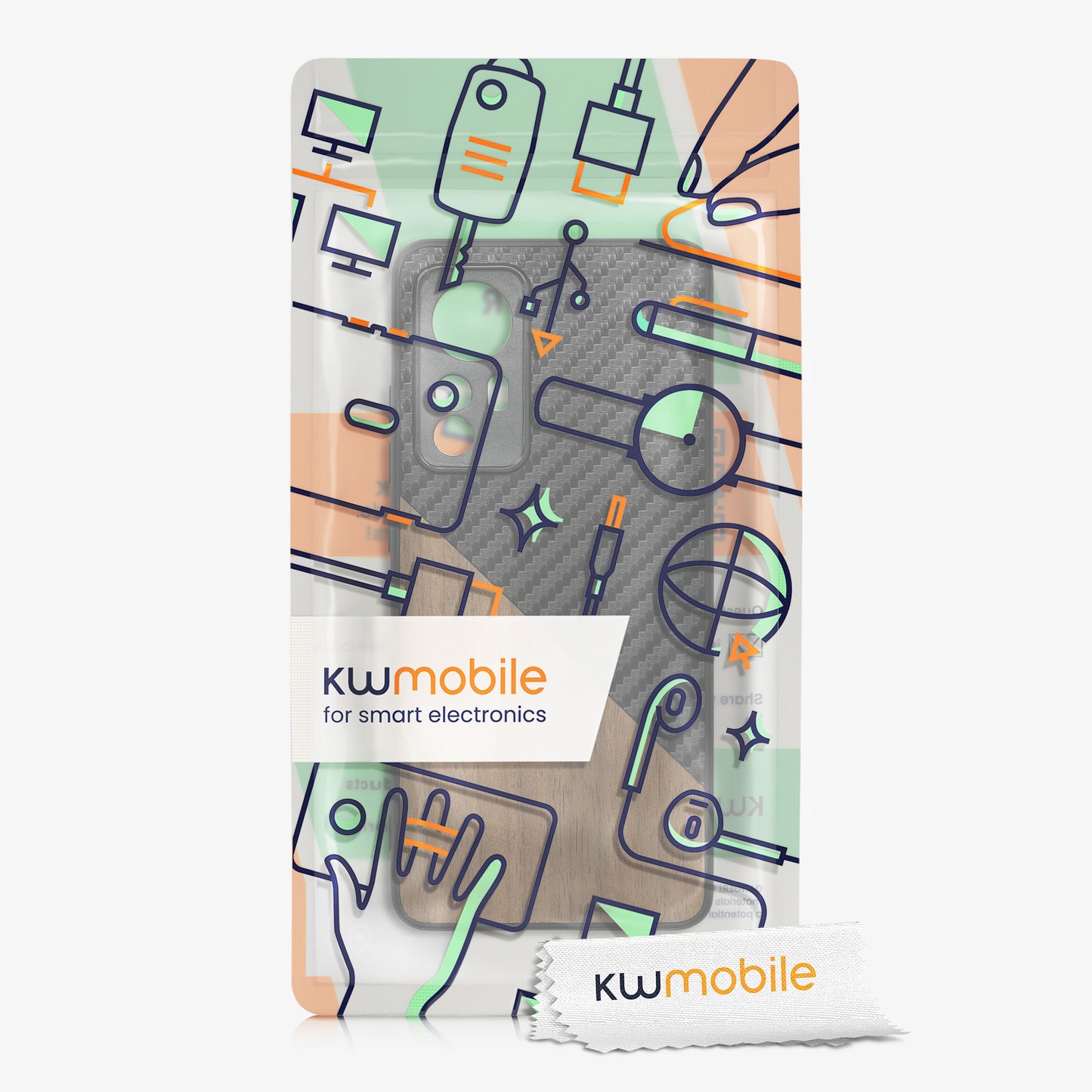 kwmobile Hülle kompatibel mit Xiaomi 12 / 12X - Handyhülle - Handy Schutzhülle - Smartphone Cover