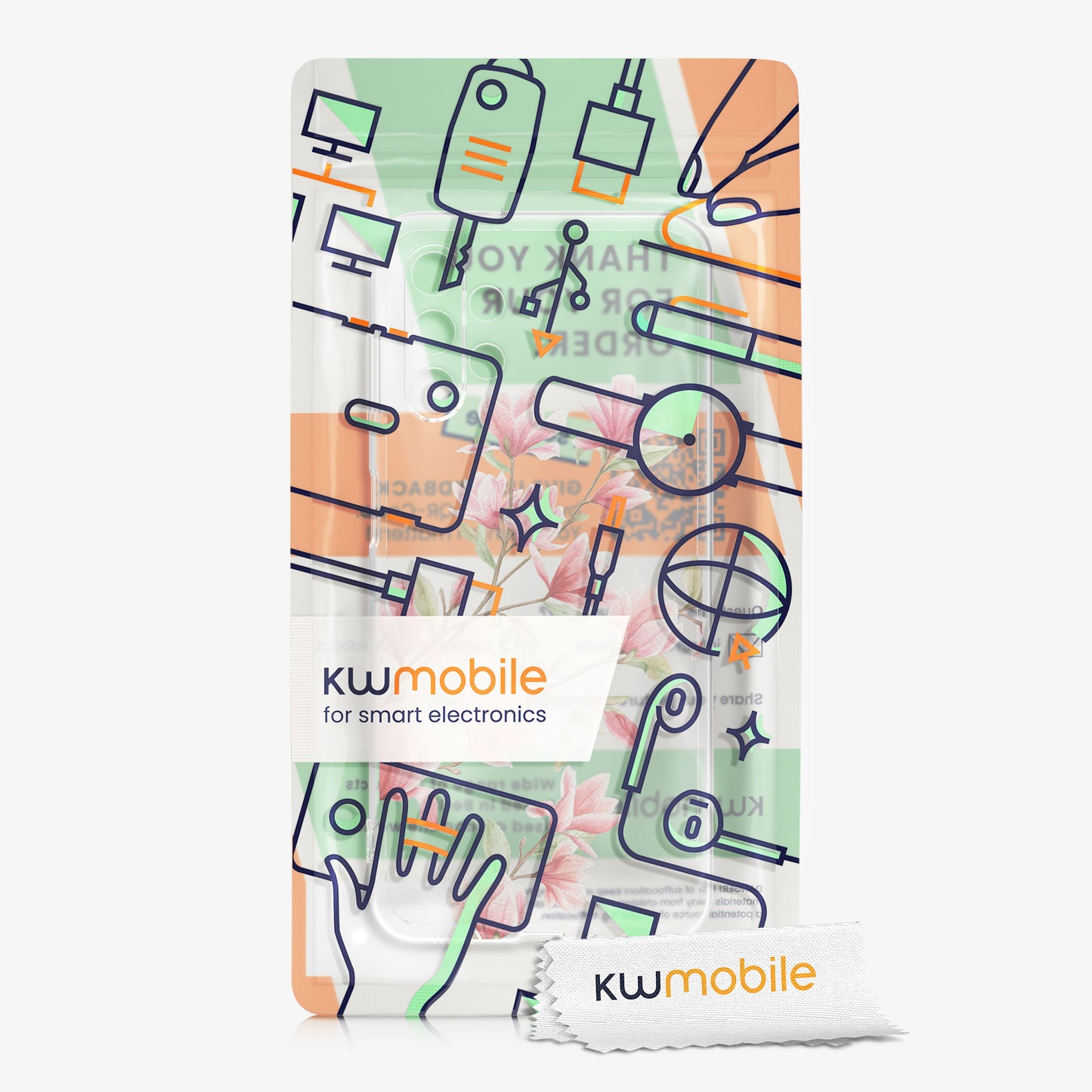 kwmobile Case kompatibel mit Samsung Galaxy A13 4G - Hülle Silikon transparent