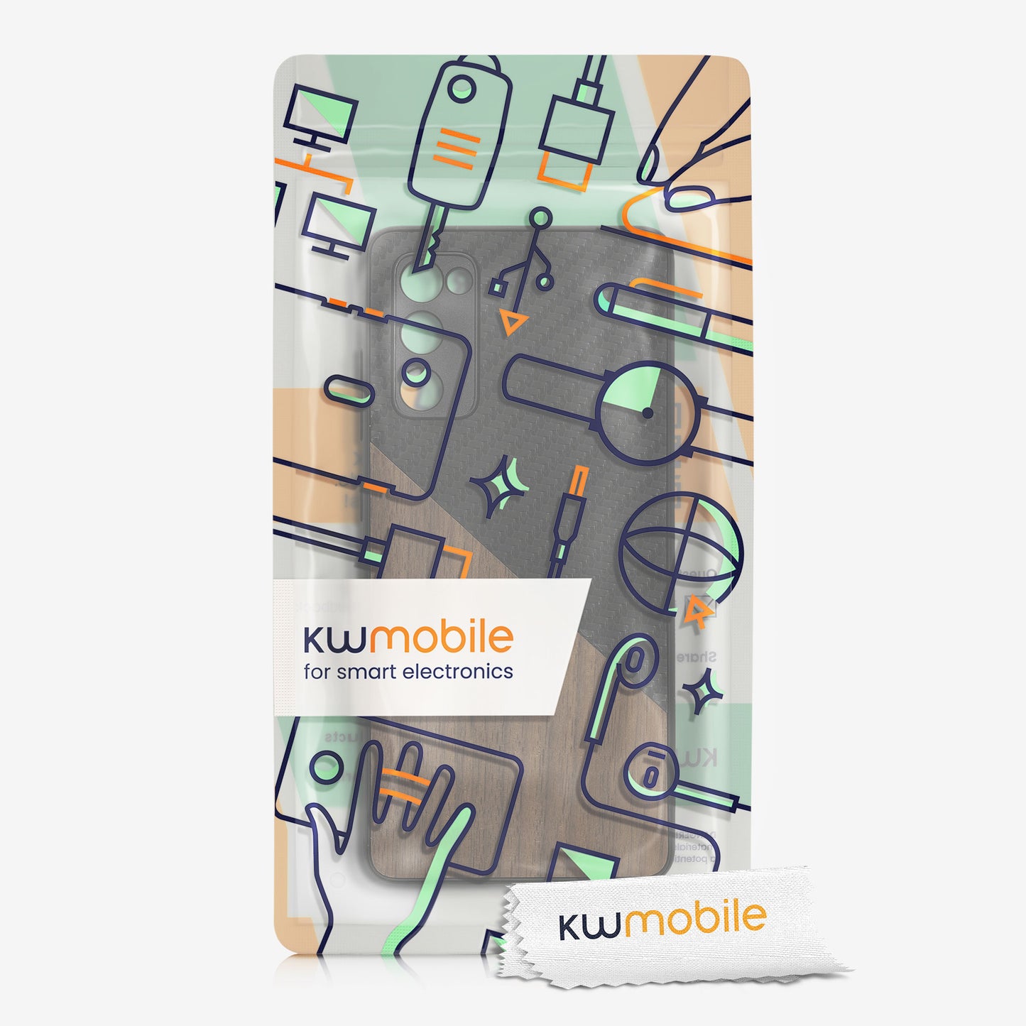 kwmobile Hülle kompatibel mit Samsung Galaxy S20 FE - Handyhülle - Handy Schutzhülle - Smartphone Cover