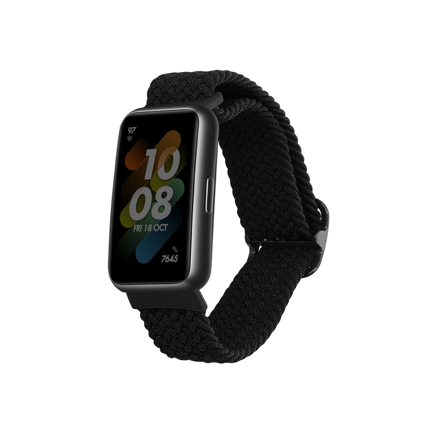 kwmobile Armband kompatibel mit Huawei Band 7 Fitnesstracker Sportarmband Innenmaße von 15 - 18,5 cm