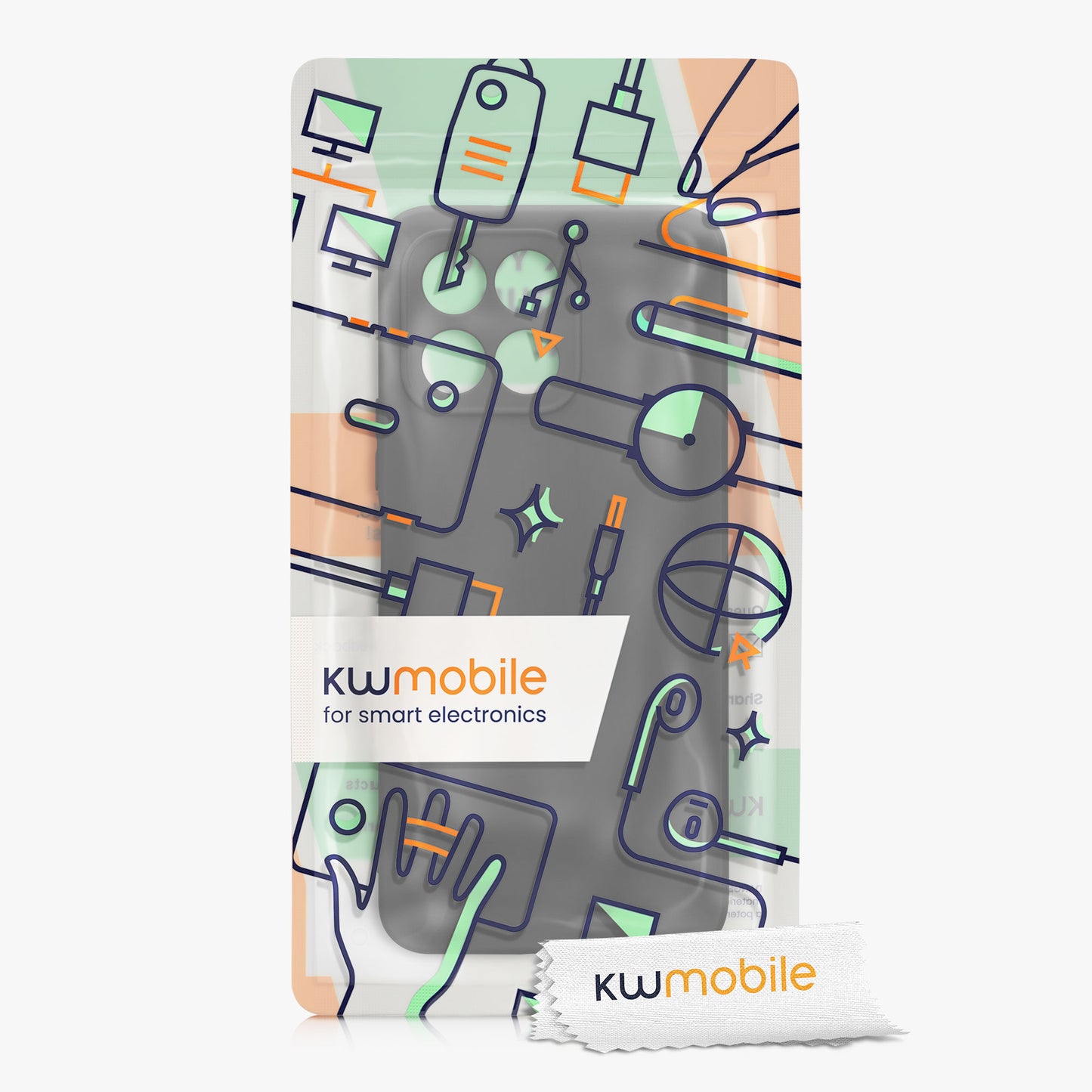 kwmobile Handyhülle für HONOR X8 5G / X6 / 70 Lite 5G Hülle - weiches Handy Silikon Case - Schutzhülle Cover