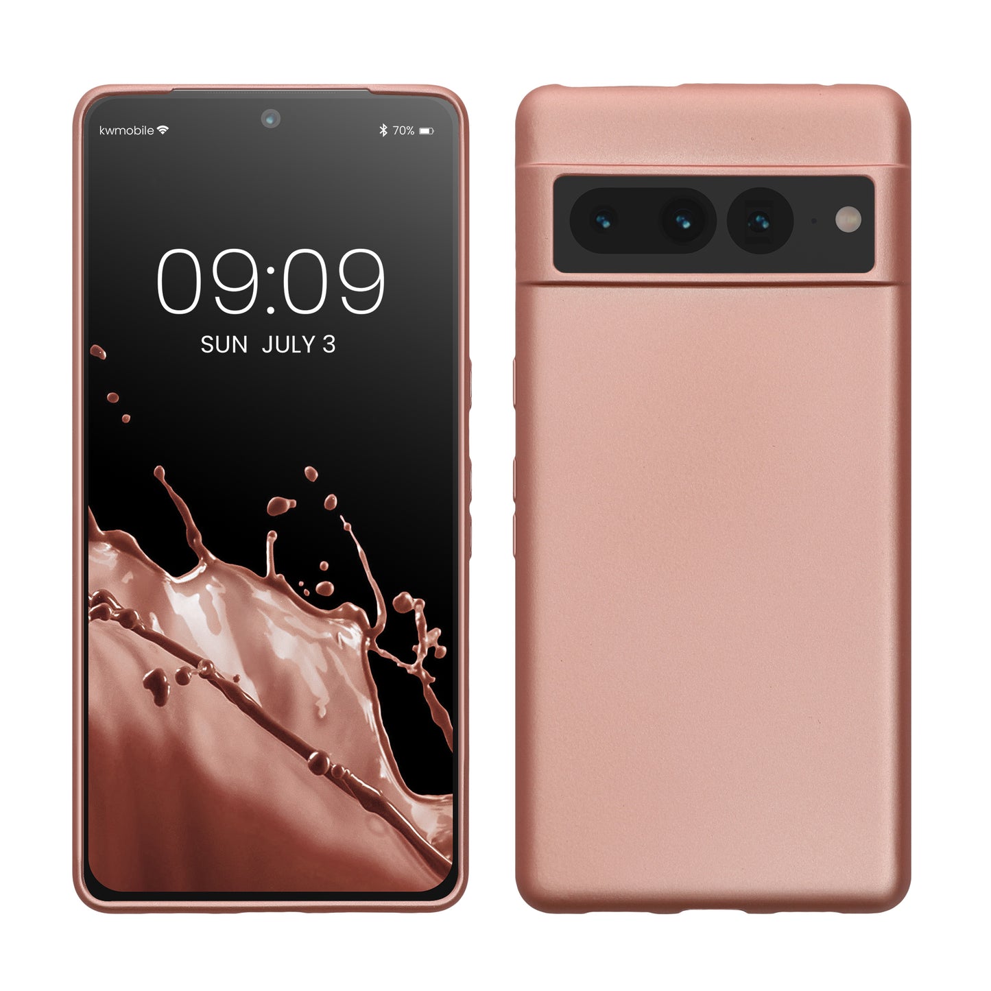 kwmobile Handyhülle für Google Pixel 7 Pro Hülle Silikon Case Schutzhülle Cover
