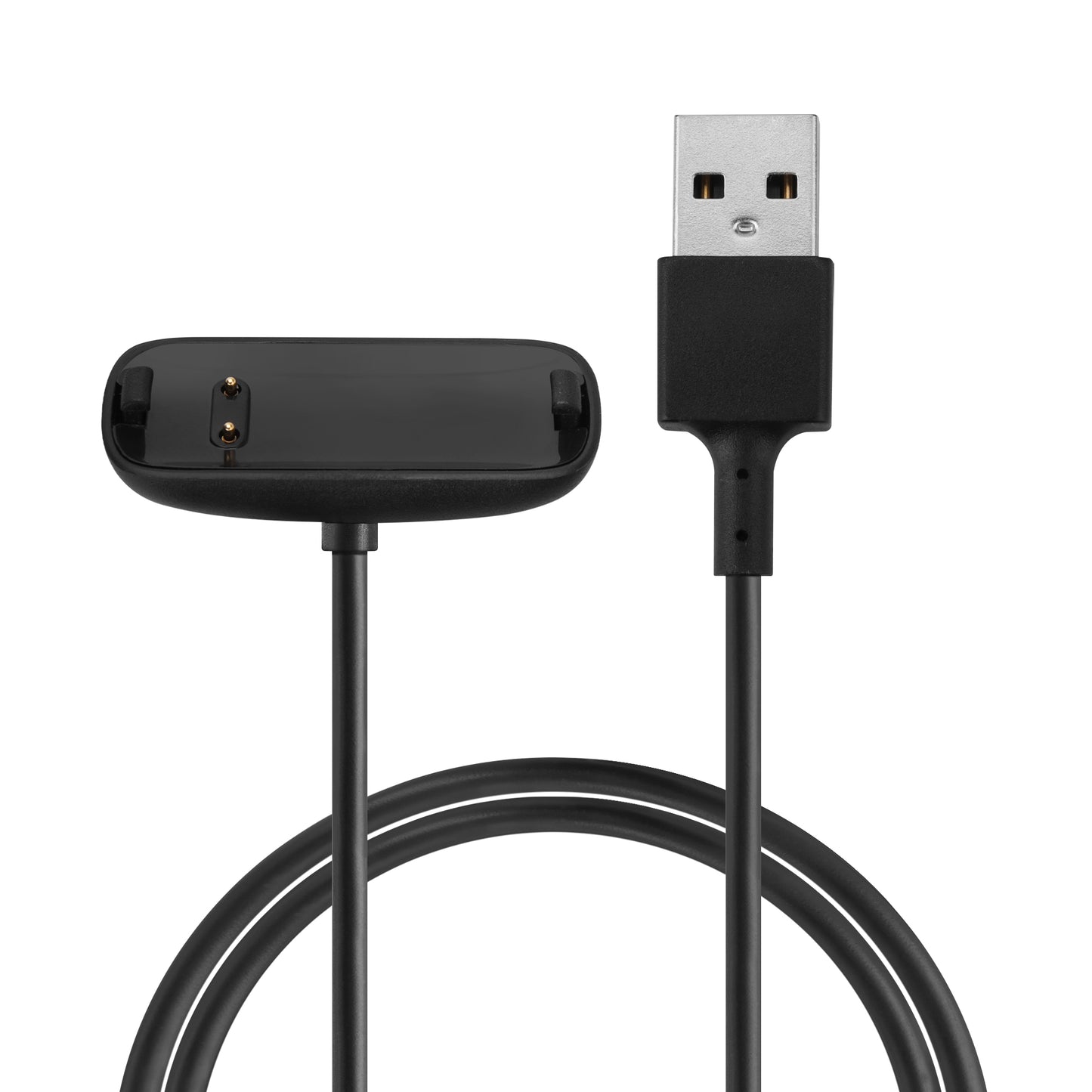 kwmobile USB Kabel Charger kompatibel mit Fitbit Inspire 3 Ladekabel - Smart Watch Ersatzkabel - Fitnesstracker Aufladekabel