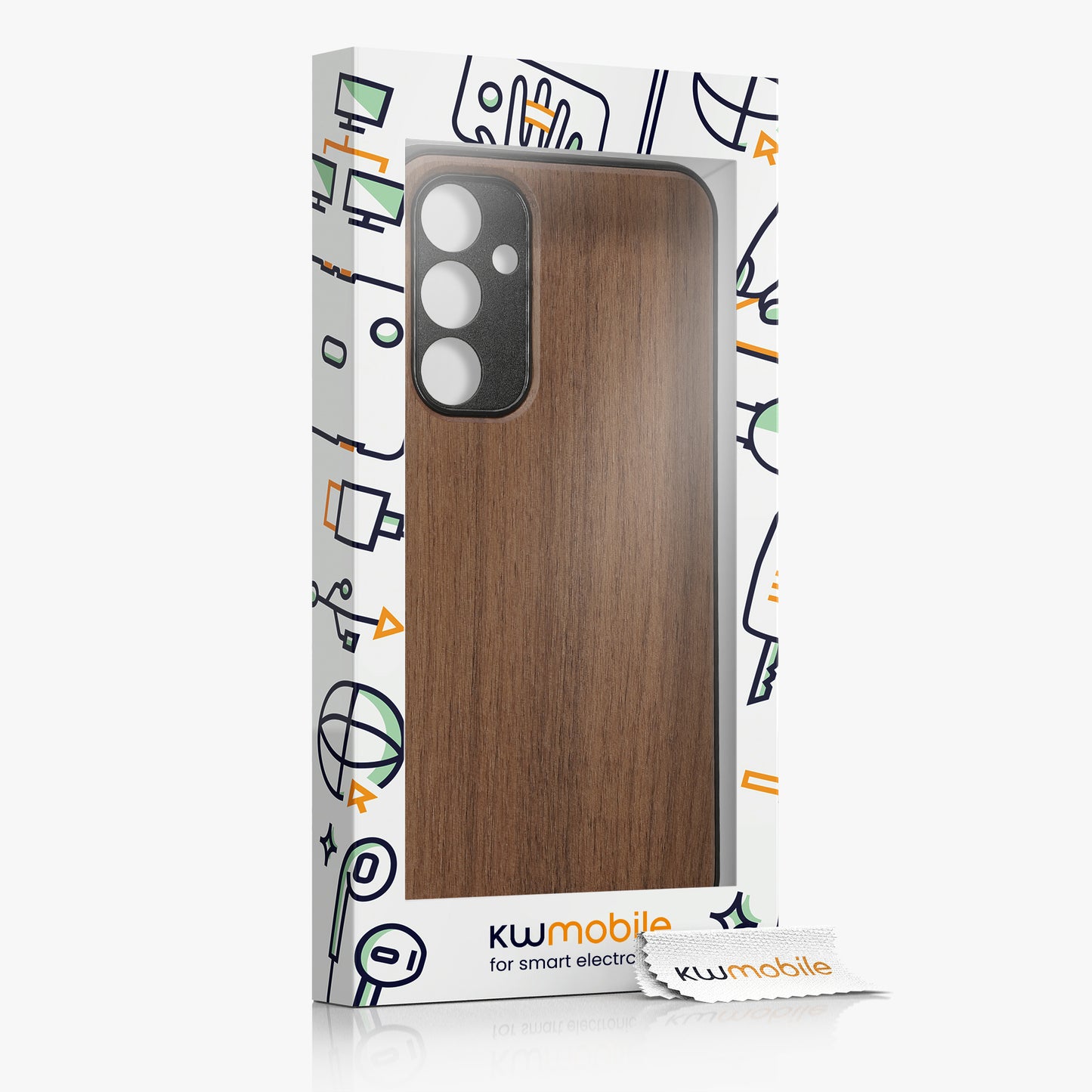 kwmobile Hülle kompatibel mit Samsung Galaxy A54 5G stoßfestes Handy Cover TPU Handyhülle
