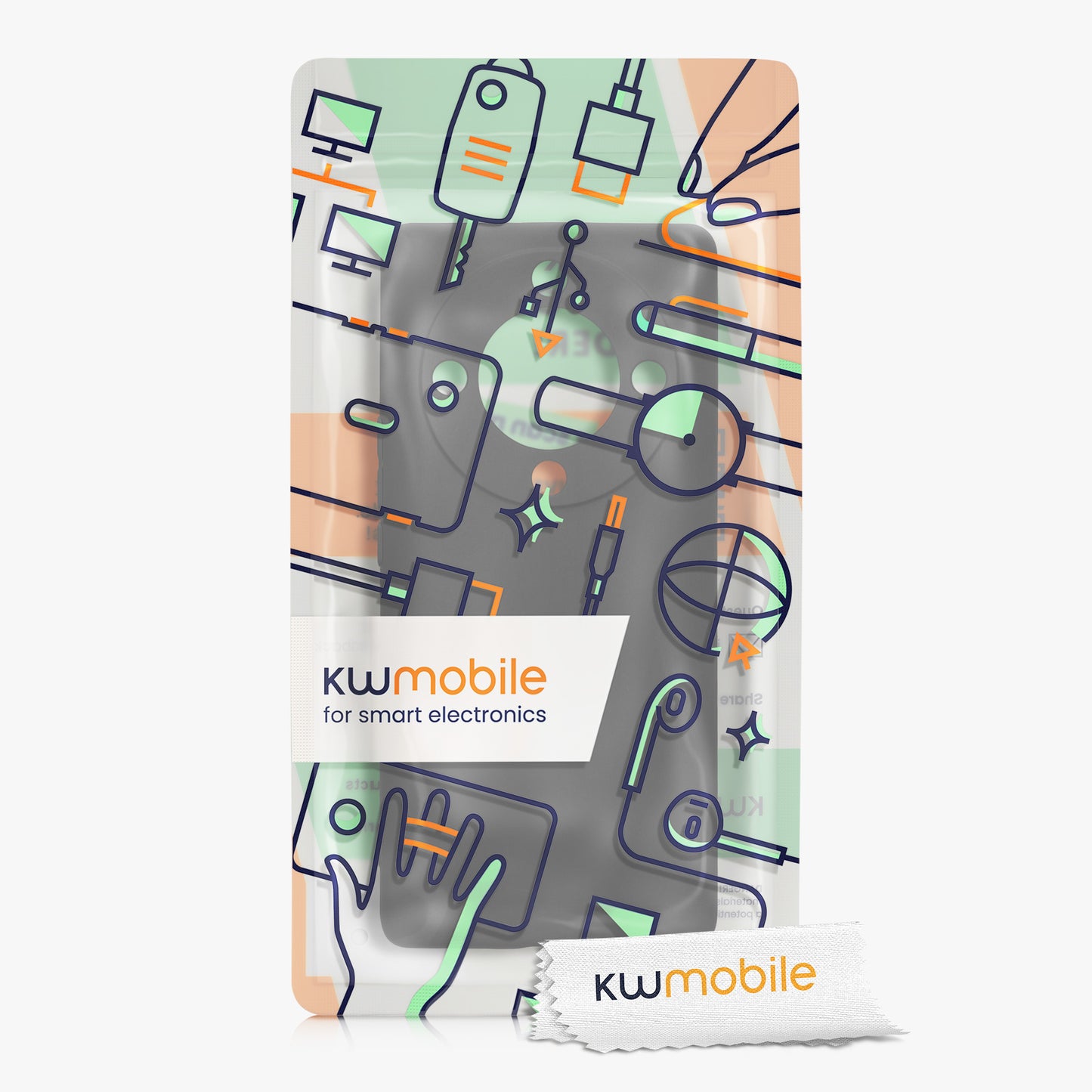 TPU Hülle mit Kameraschutz für HONOR Magic5 Lite 5G in Schwarz matt