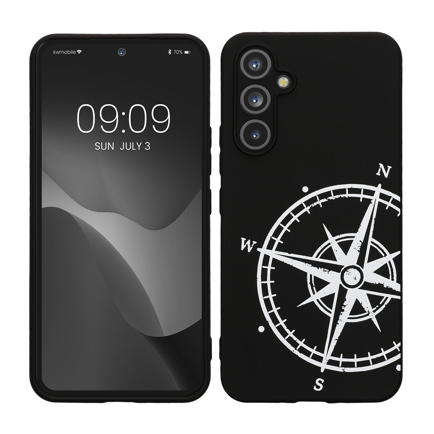 kwmobile Hülle kompatibel mit Samsung Galaxy A54 5G - Handyhülle Silikon Case