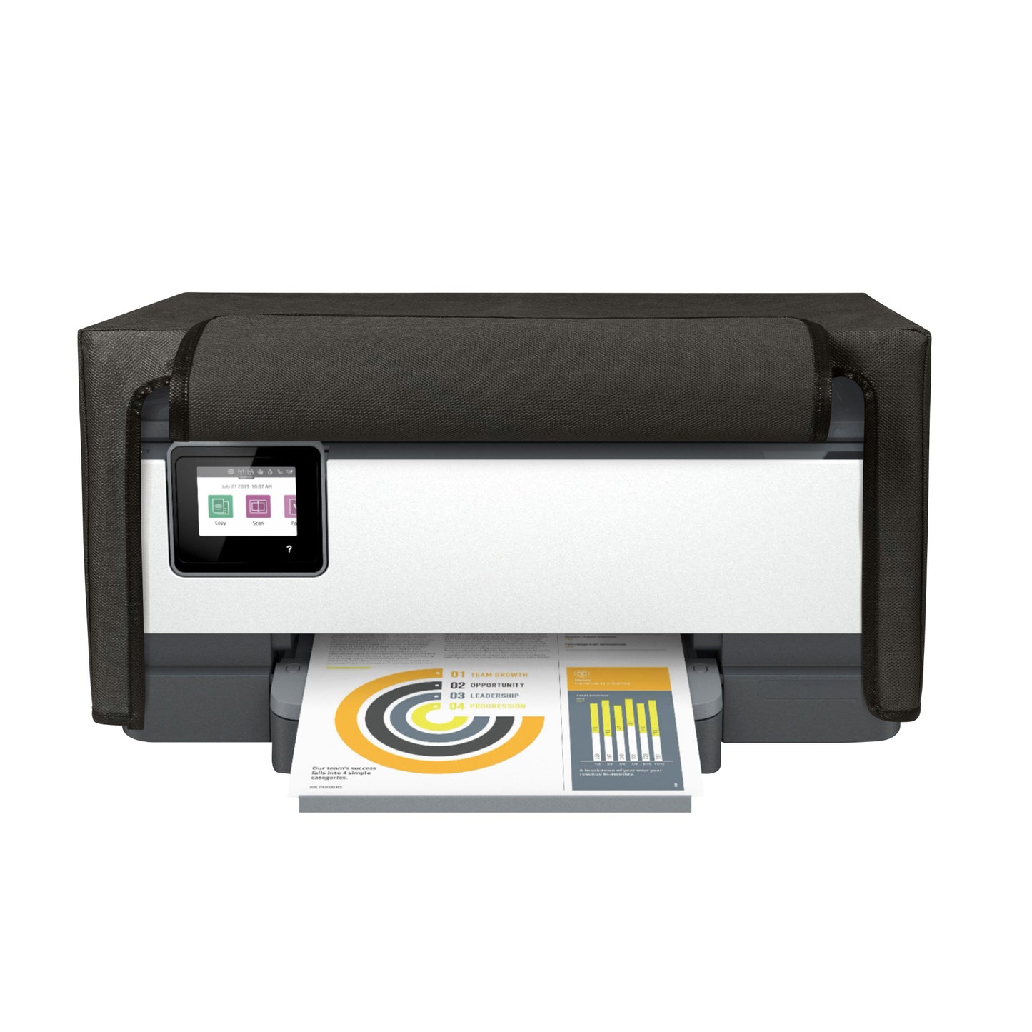 kwmobile Cover kompatibel mit HP OfficeJet Pro 8025e - Tasche Hülle Drucker - Staubschutzhülle Schutzhaube Schutzhülle
