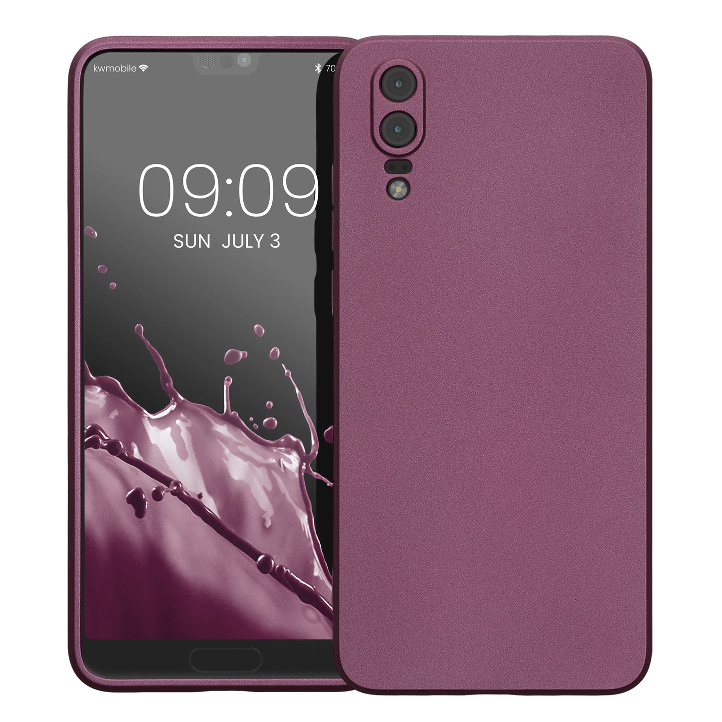 kwmobile Handyhülle für Huawei P20 Hülle - weiche Silikon Case Schutzhülle Cover
