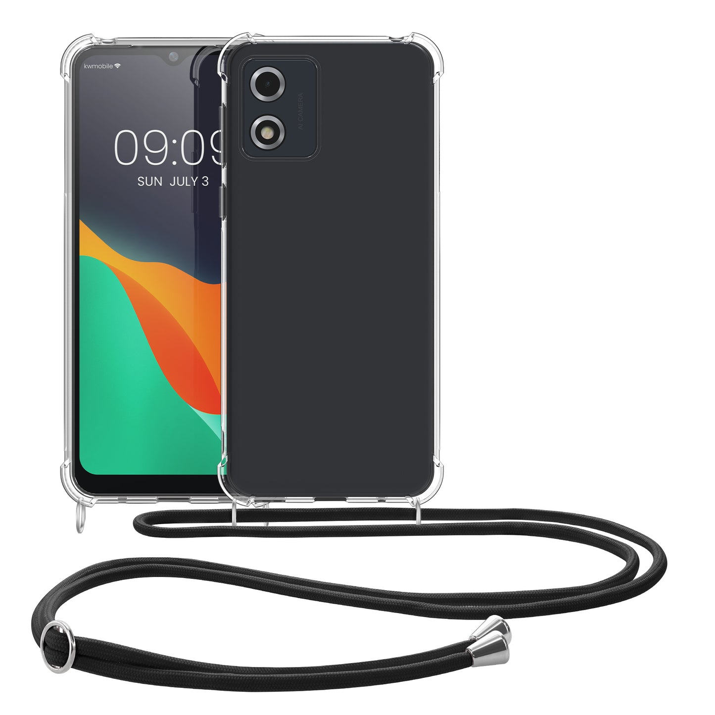 kwmobile Necklace Case kompatibel mit Motorola Moto E13 Hülle