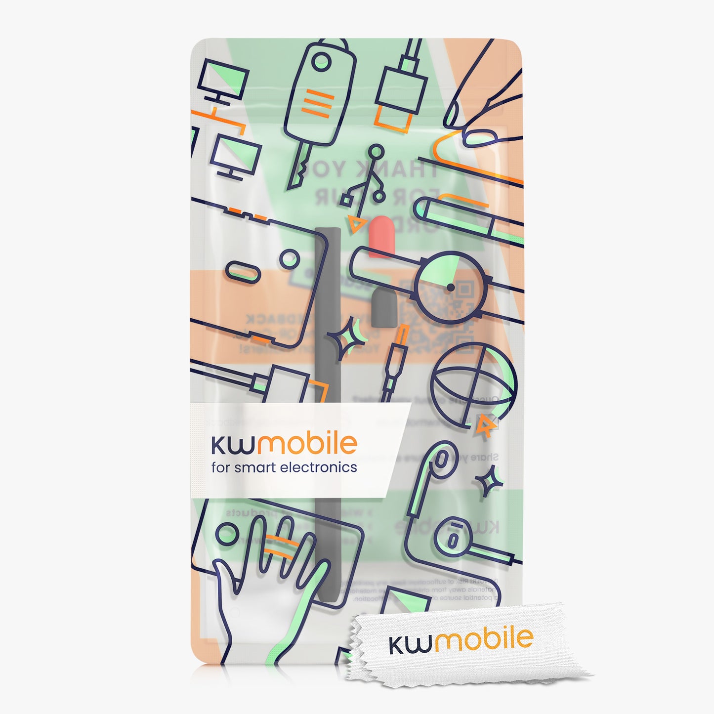kwmobile Schutzhülle kompatibel mit Samsung S Pen - Hülle Stift Case - Schutz Abdeckung Ladeanschluss