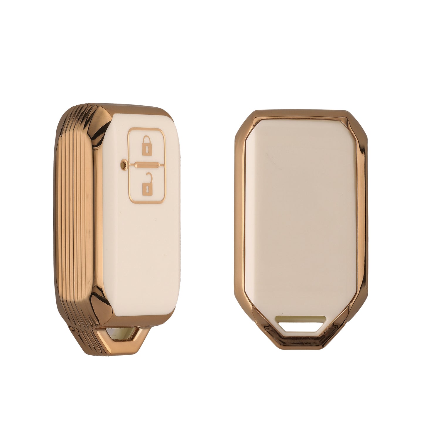 kwmobile Autoschlüssel Hülle kompatibel mit Suzuki 2-Tasten Autoschlüssel Keyless Go - Schlüsselhülle Silikon Cover