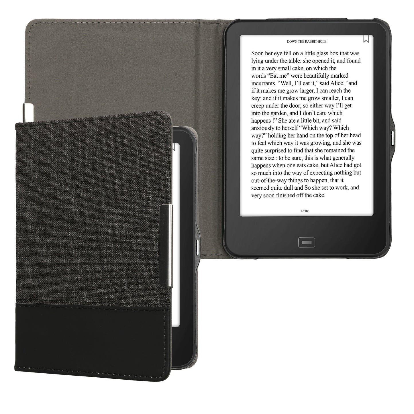 kwmobile Hülle kompatibel mit Tolino Vision 1 / 2 / 3 / 4 HD eReader Schutzhülle Cover Case