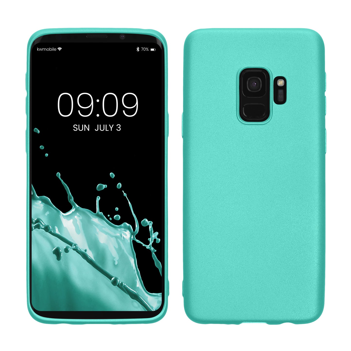 kwmobile Handyhülle für Samsung Galaxy S9 Hülle - Silikon Case - Schutzhülle Cover