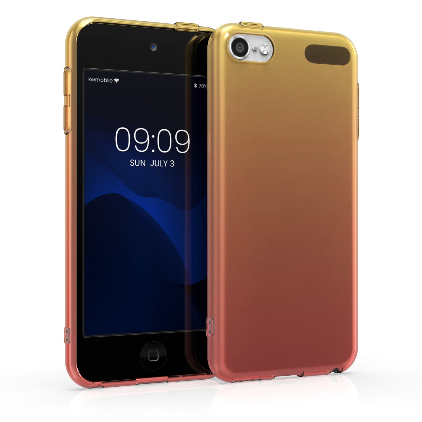 kwmobile Hülle kompatibel mit Apple iPod Touch 6G / 7G (6. und 7.Generation) Silikon Backcover Schutzhülle Cover Case