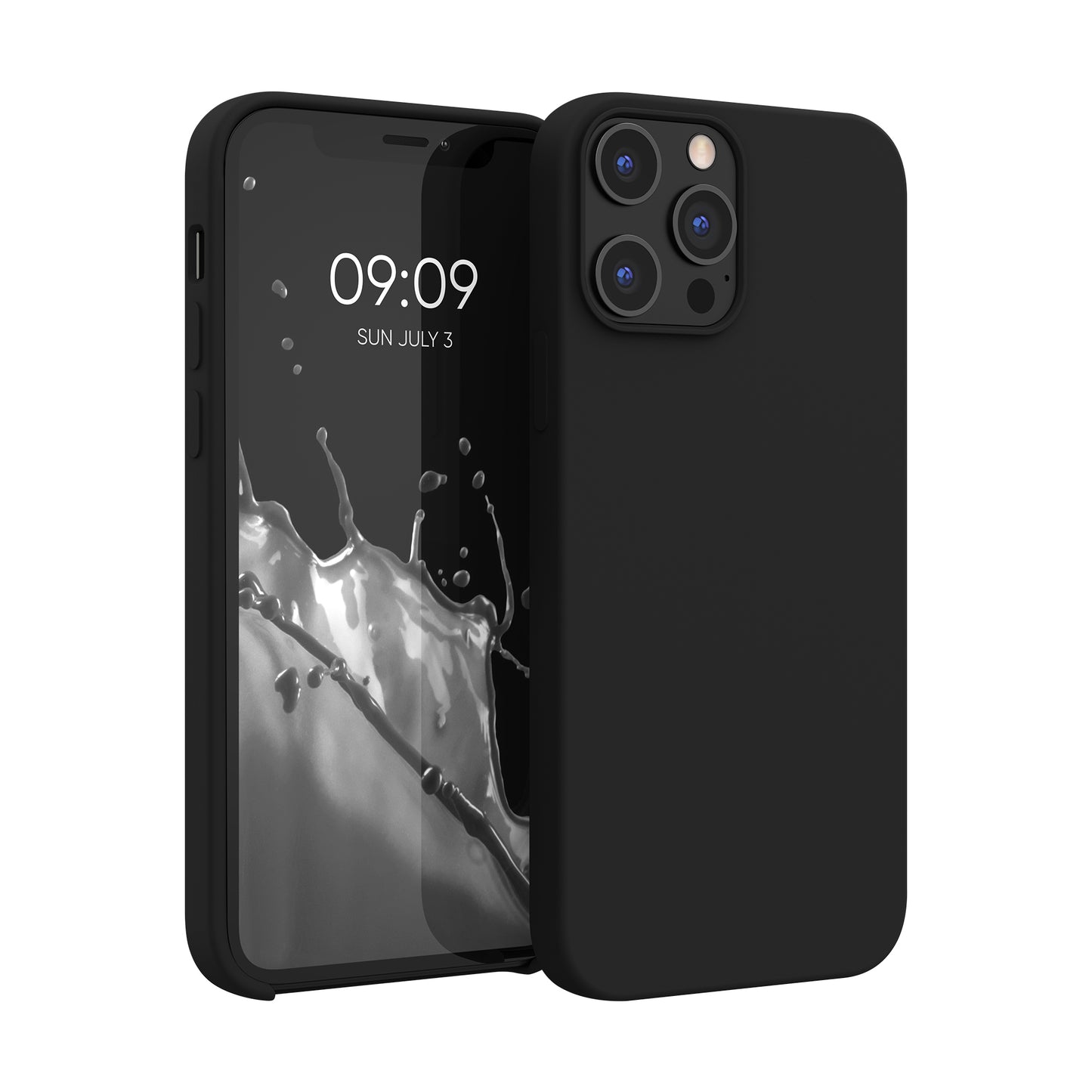 kwmobile Handyhülle für iPhone 12 Pro Max Case - Hülle Silikon - kabelloses Laden