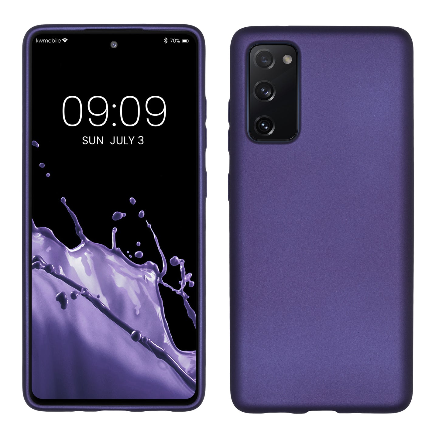kwmobile Handyhülle für Samsung Galaxy S20 FE Hülle Silikon Case Schutzhülle Cover
