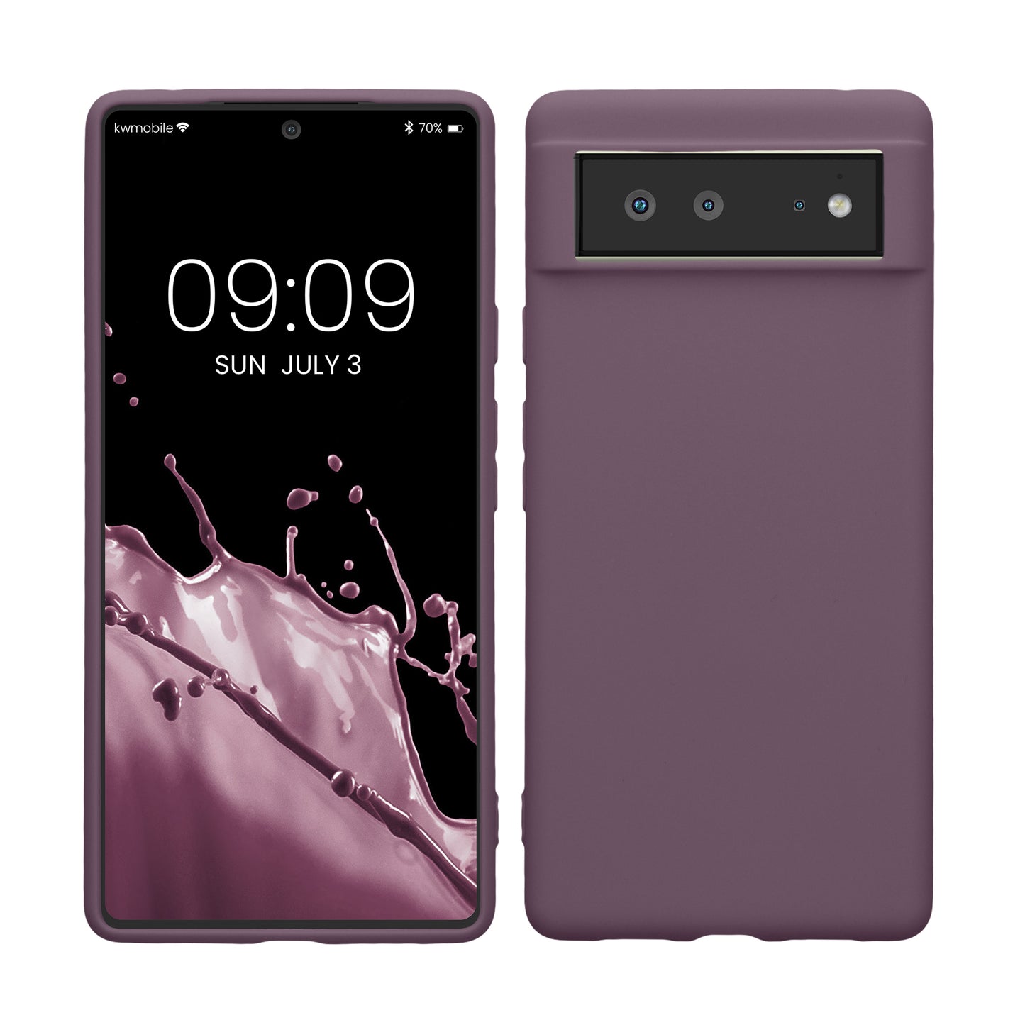 kwmobile Handyhülle für Google Pixel 6 Hülle - Kabelloses Laden - Schutzhülle Cover