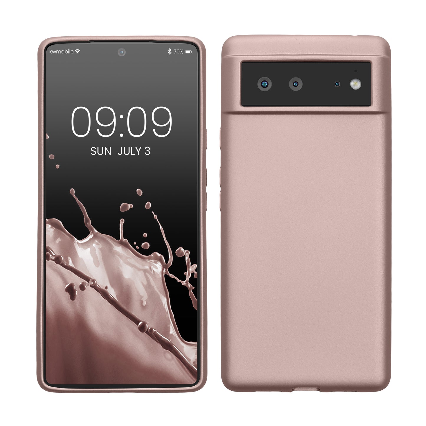 kwmobile Handyhülle für Google Pixel 6 Hülle Silikon Case Schutzhülle Cover