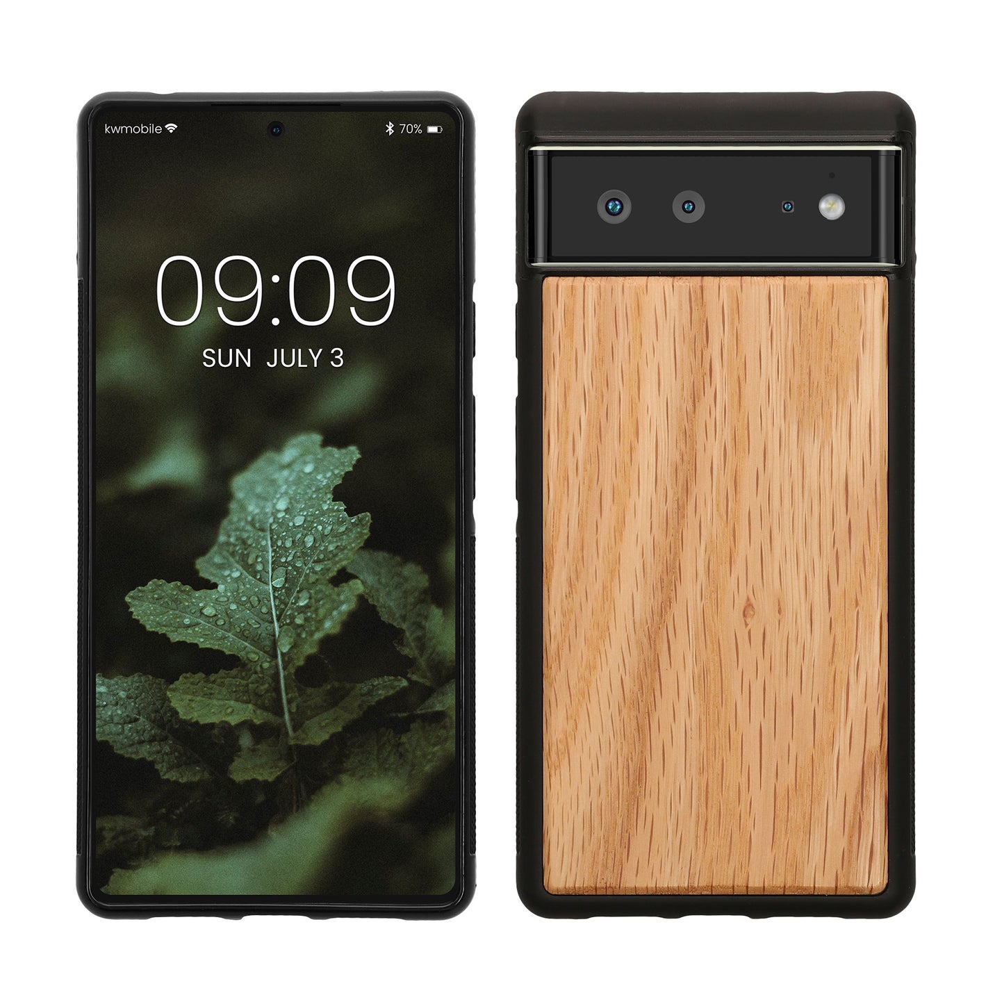 kwmobile Hülle kompatibel mit Google Pixel 6 - stoßfestes Handy Cover - TPU Handyhülle