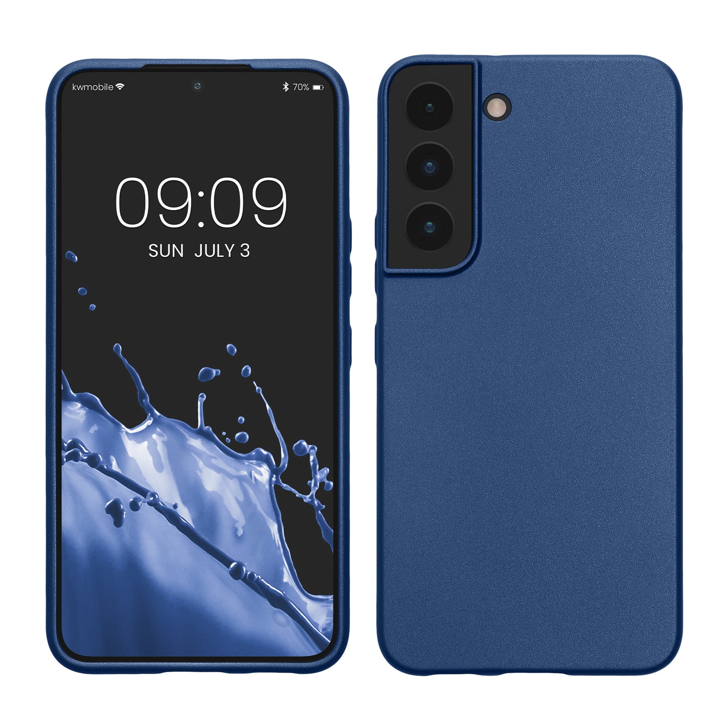 kwmobile Handyhülle für Samsung Galaxy S22 Hülle - Silikon Case Schutzhülle Cover