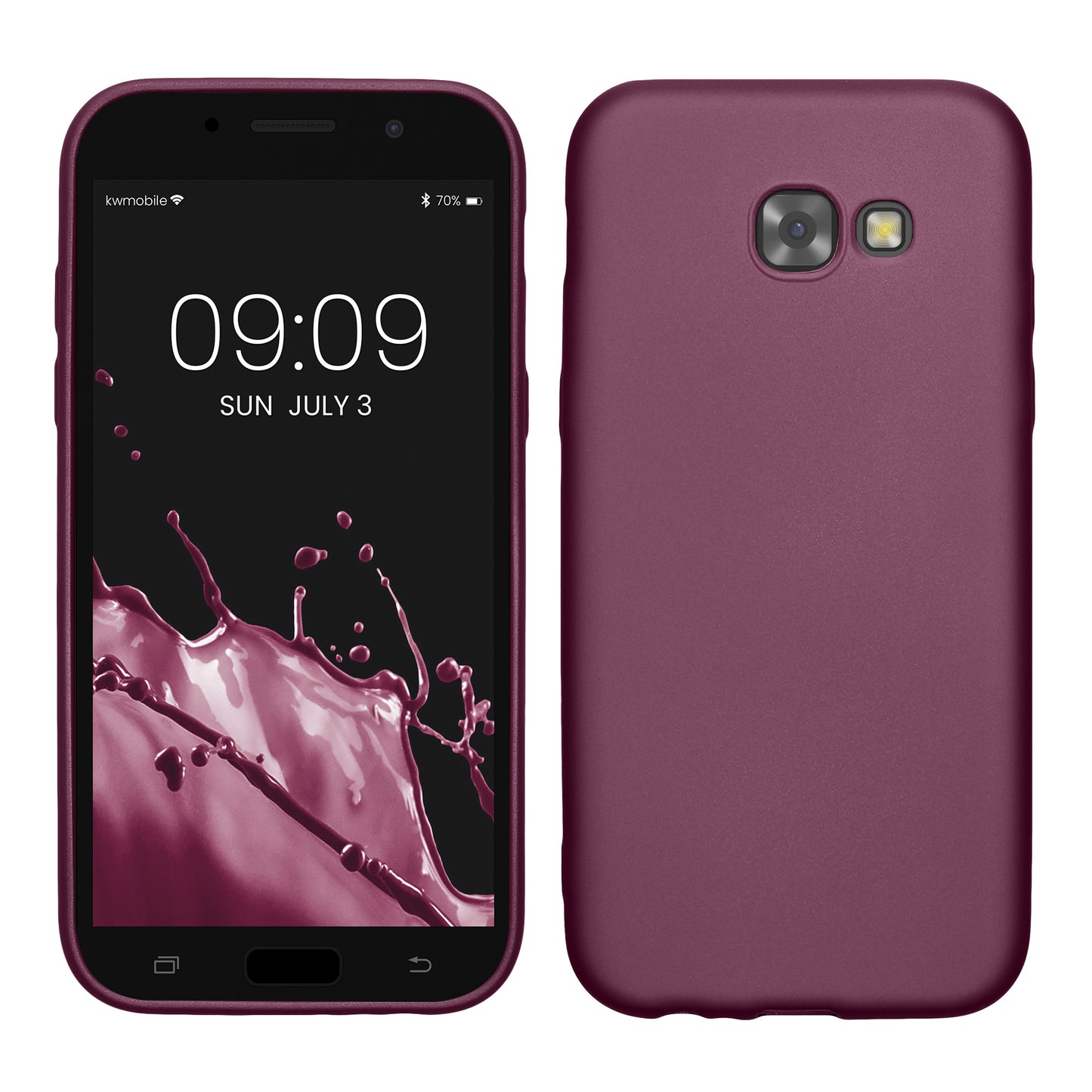 kwmobile Handyhülle für Samsung Galaxy A5 (2017) Hülle Silikon Case Schutzhülle Cover