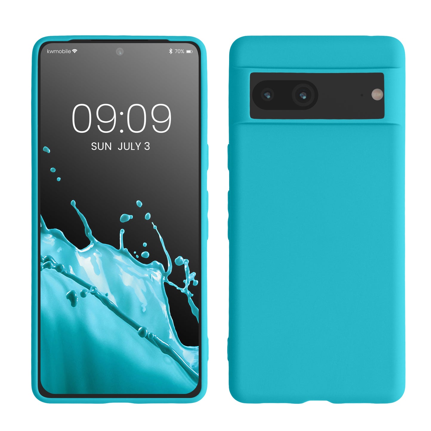 kwmobile Handyhülle für Google Pixel 7 - Kabelloses Laden - Schutzhülle Cover