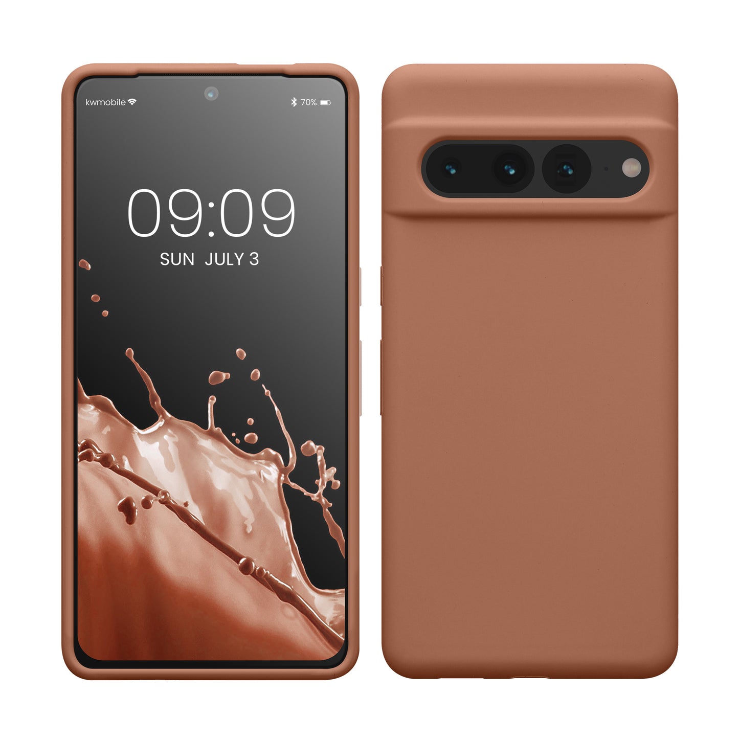 kwmobile Handyhülle für Google Pixel 7 Pro Case - kabelloses Laden