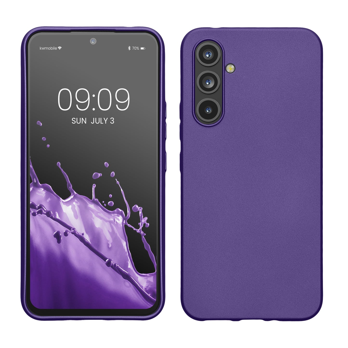 kwmobile Hülle kompatibel mit Samsung Galaxy A54 5G - Schutzhülle stoßabsorbierend flexibel - Case