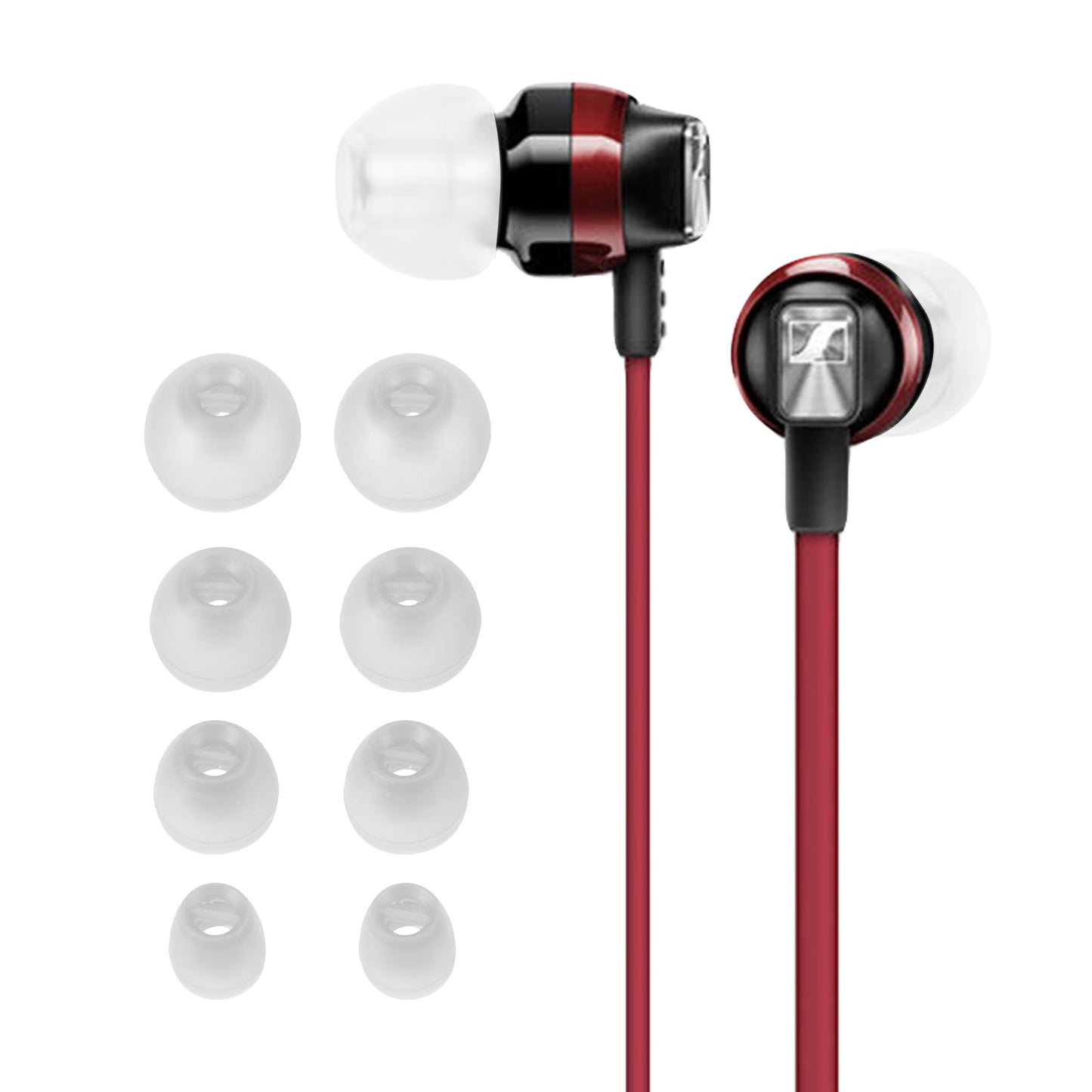 kwmobile Ersatzpolster kompatibel mit Sennheiser CX 300S / CX 6.00BT / Momentum In-Ear - 4 Größen - Ersatz Ohrstöpsel In-Ear Kopfhörer - Polster