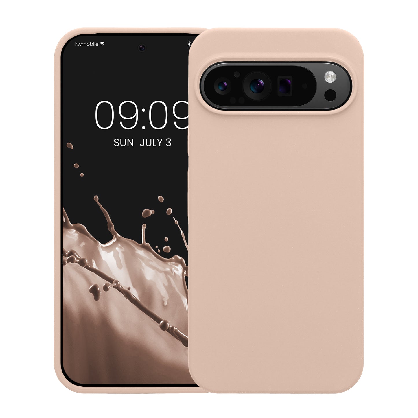 kwmobile Handyhülle für Google Pixel 9 Pro XL Case - Hülle Silikon - kabelloses Laden