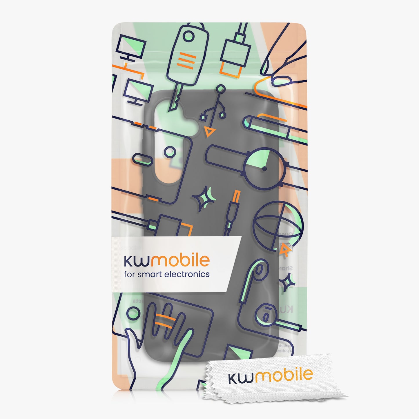 kwmobile Handyhülle für Samsung Galaxy A35 Hülle - Kabelloses Laden - Schutzhülle Cover