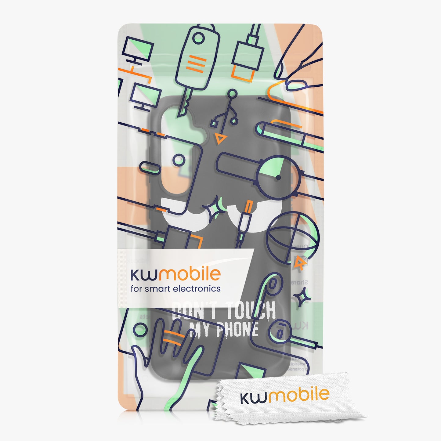 kwmobile Hülle kompatibel mit Samsung Galaxy S23 FE Handyhülle Silikon Case
