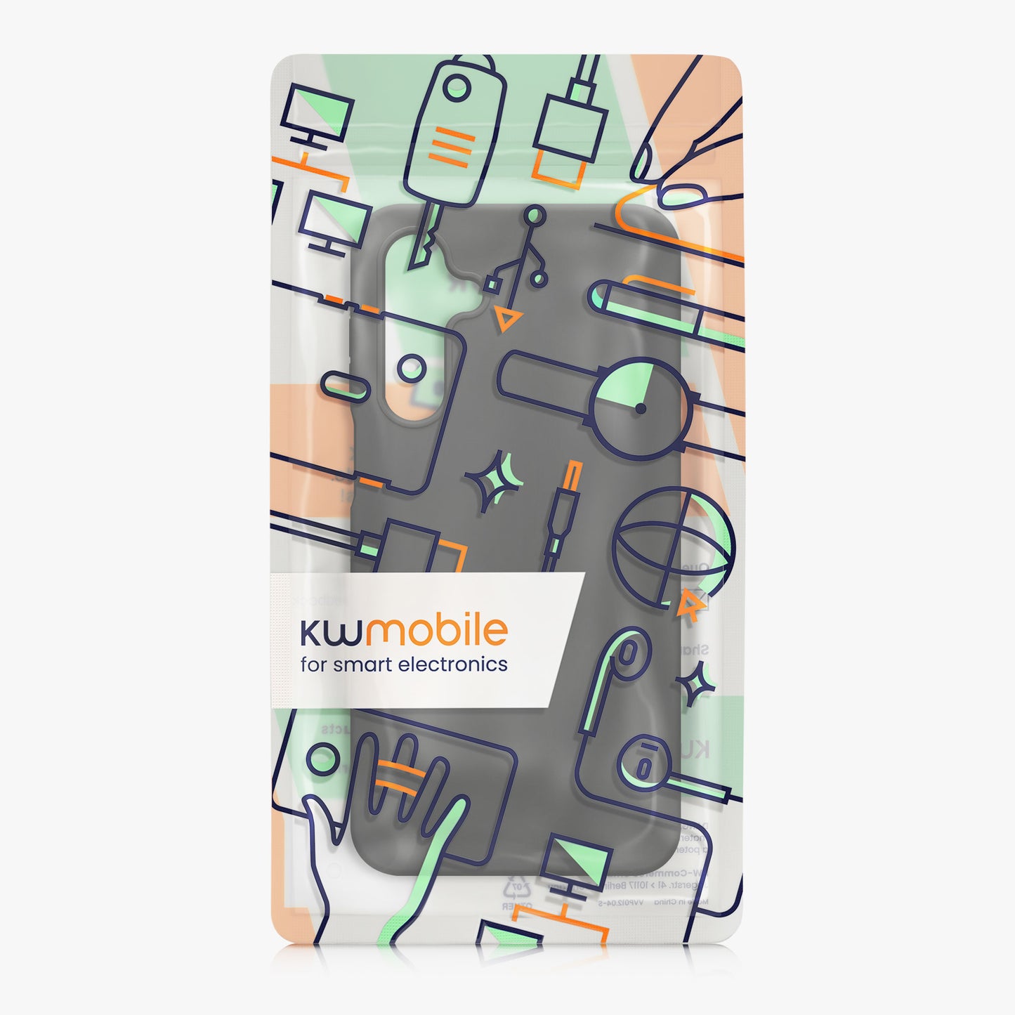 kwmobile Handyhülle für Samsung Galaxy A16 5G Hülle - Case Silikon - Kabelloses Laden - Schutzhülle Cover