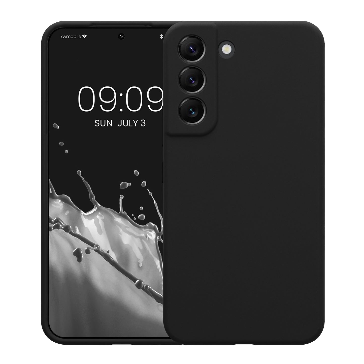kwmobile Hülle kompatibel mit Samsung Galaxy S22 - Hülle Silikon gummiert - Handyhülle - Handy Case