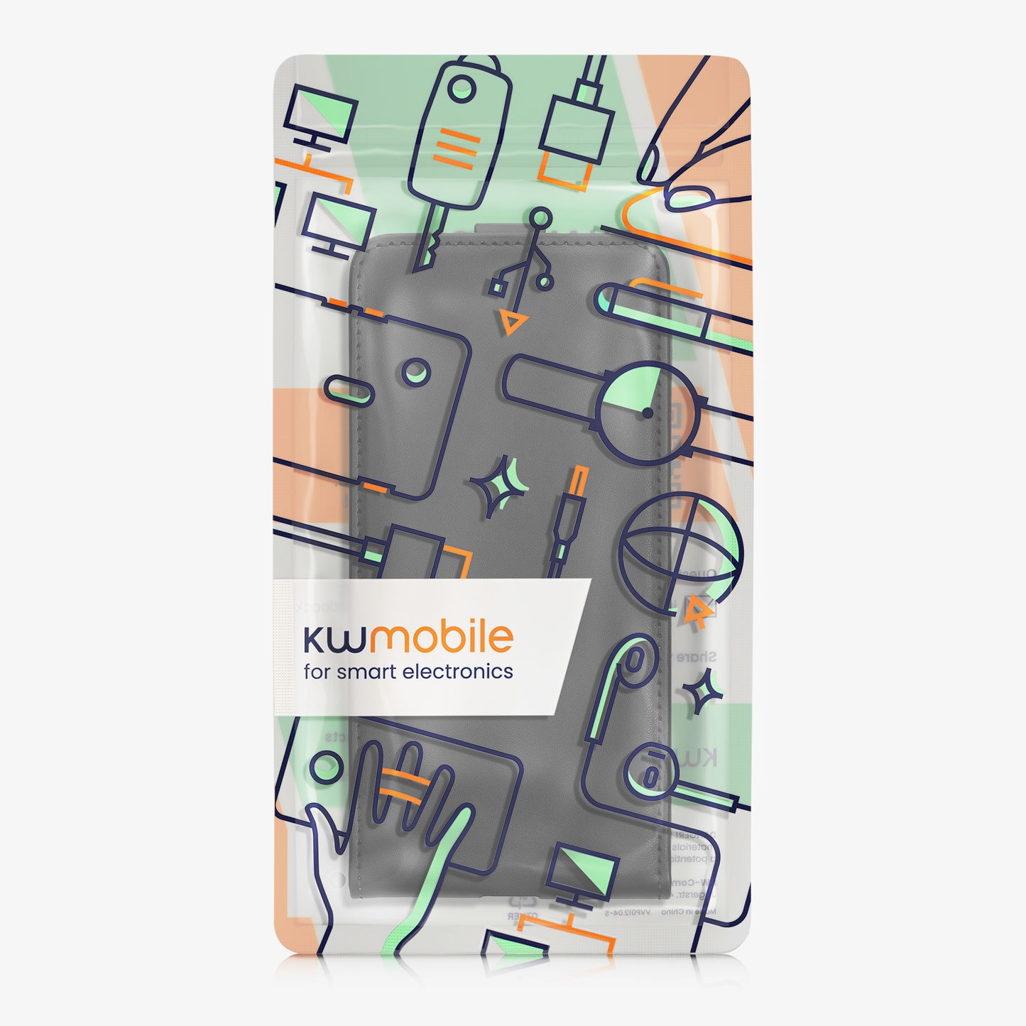 kwmobile Schutzhülle kompatibel mit Samsung Galaxy A57 5G - Hülle Handy - Flip Case Handyhülle