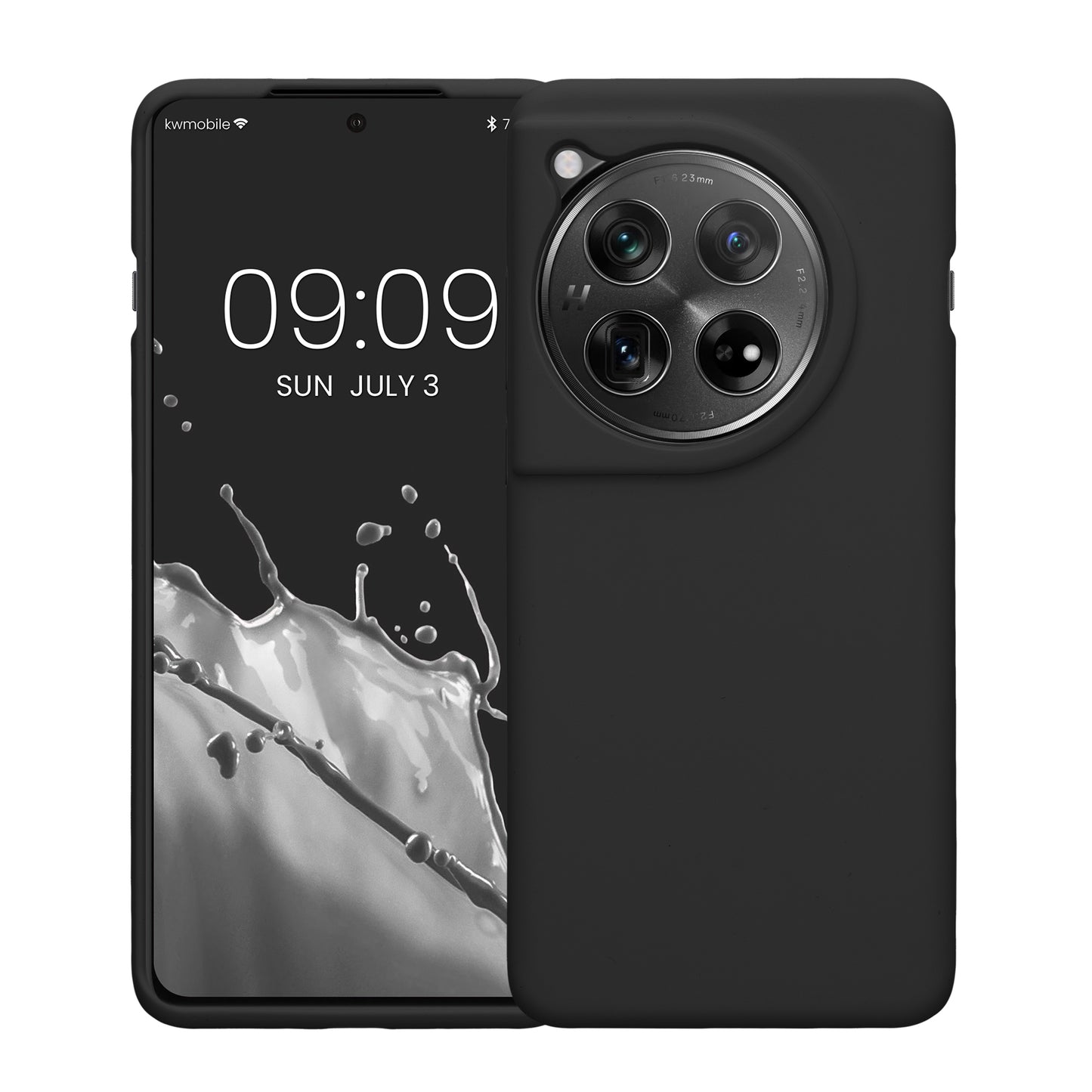 kwmobile Handyhülle für OnePlus 12 Hülle - Case Silikon - Kabelloses Laden - Schutzhülle Cover