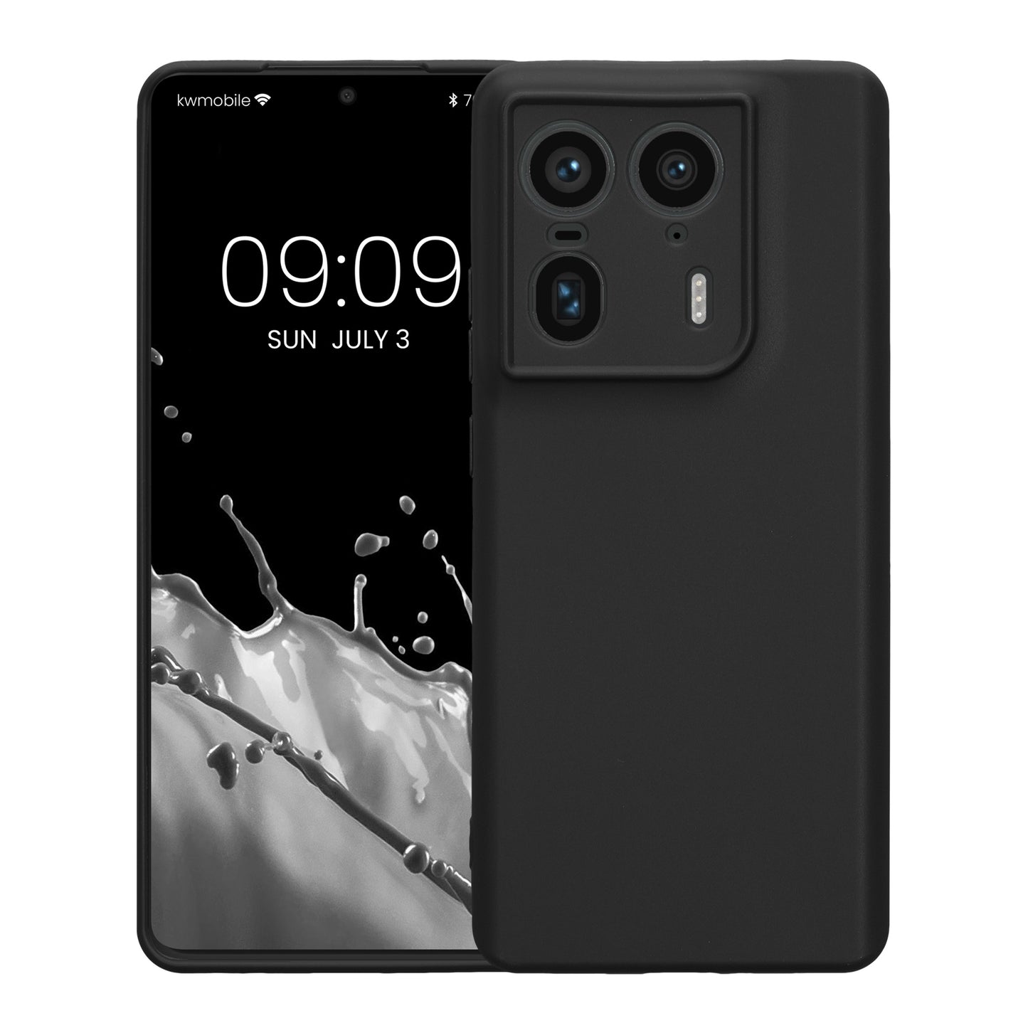 kwmobile Handyhülle für Motorola Edge 50 Ultra Hülle weiches Handy Silikon Case Schutzhülle Cover