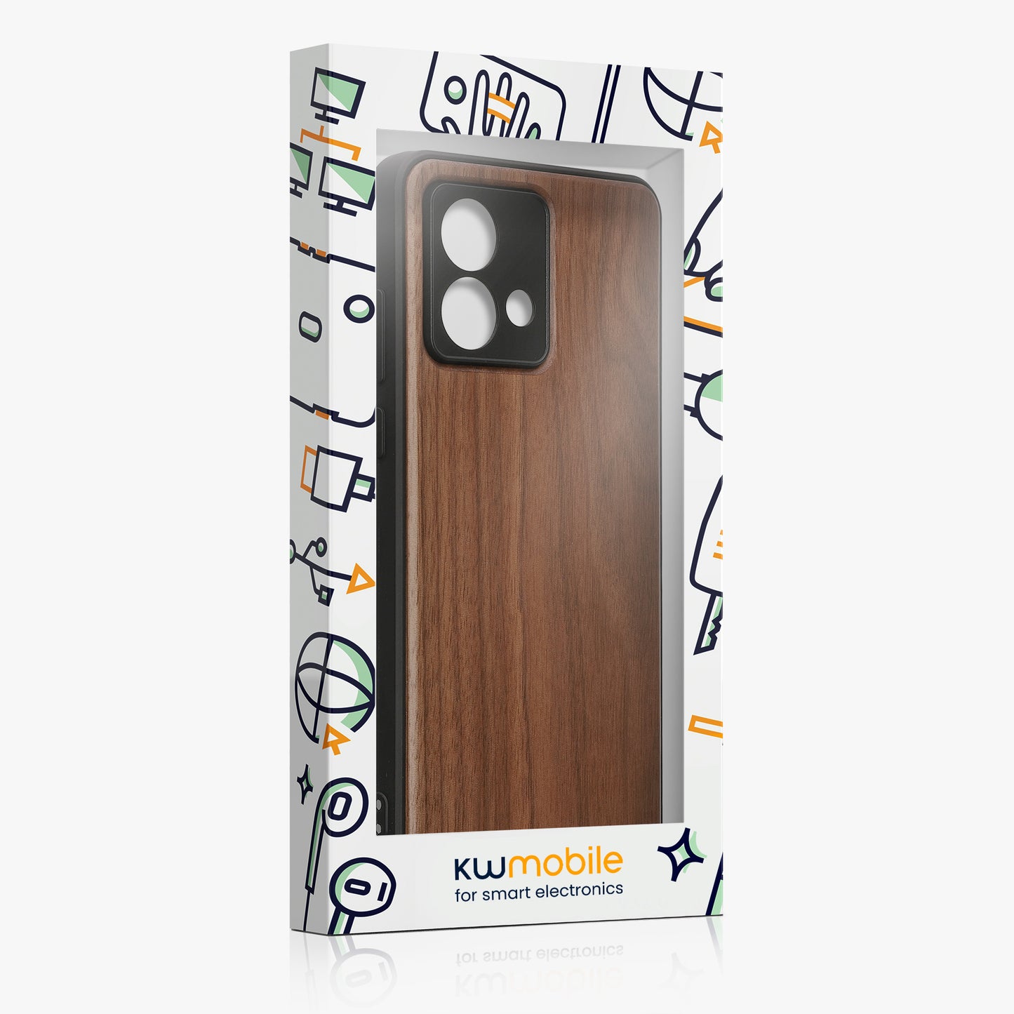 kwmobile Hülle kompatibel mit Motorola Moto G84 5G Hülle - stoßfestes Handy Cover - TPU Handyhülle