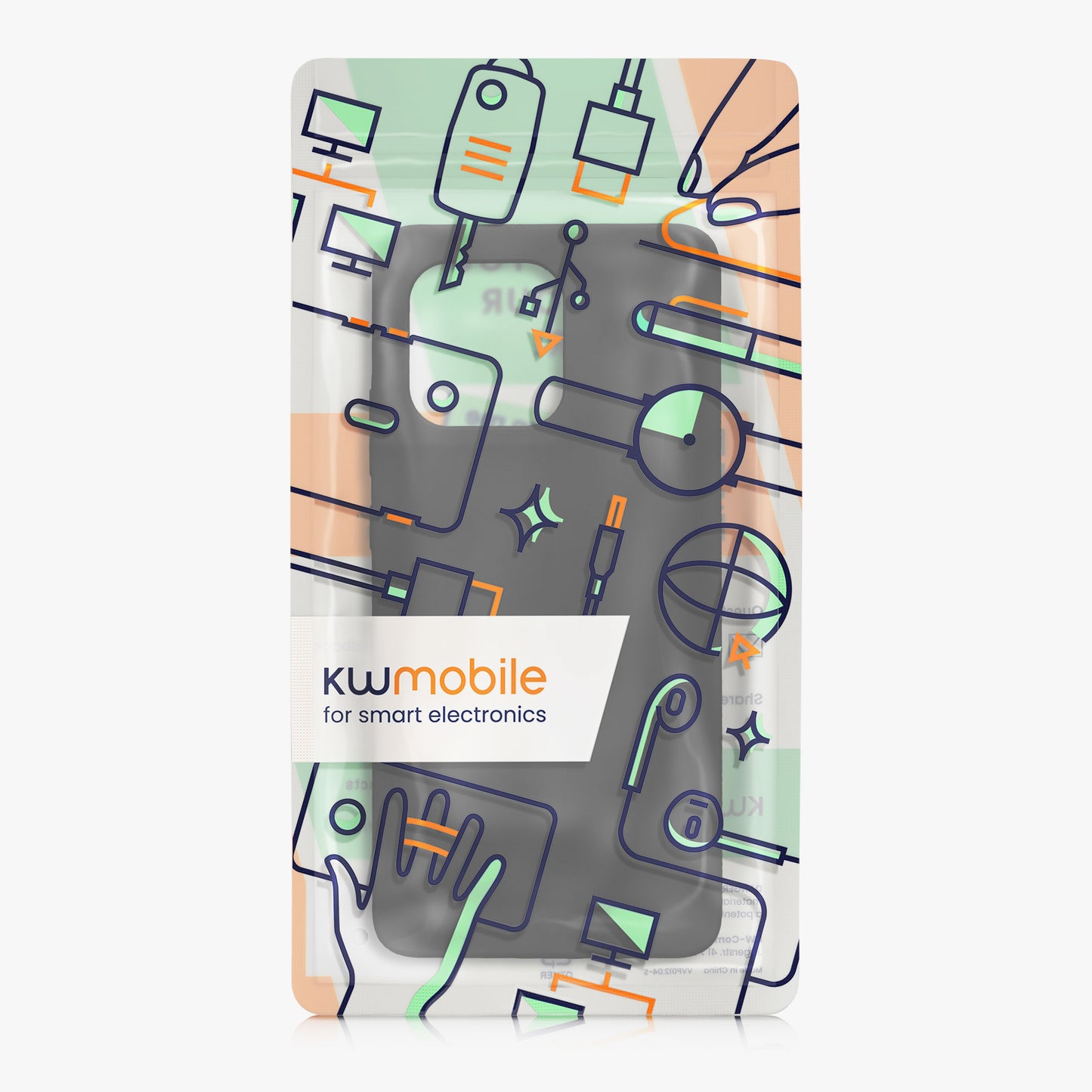 kwmobile Handyhülle für Motorola Moto G86 5G - Case - Kabelloses Laden - Schutzhülle Cover