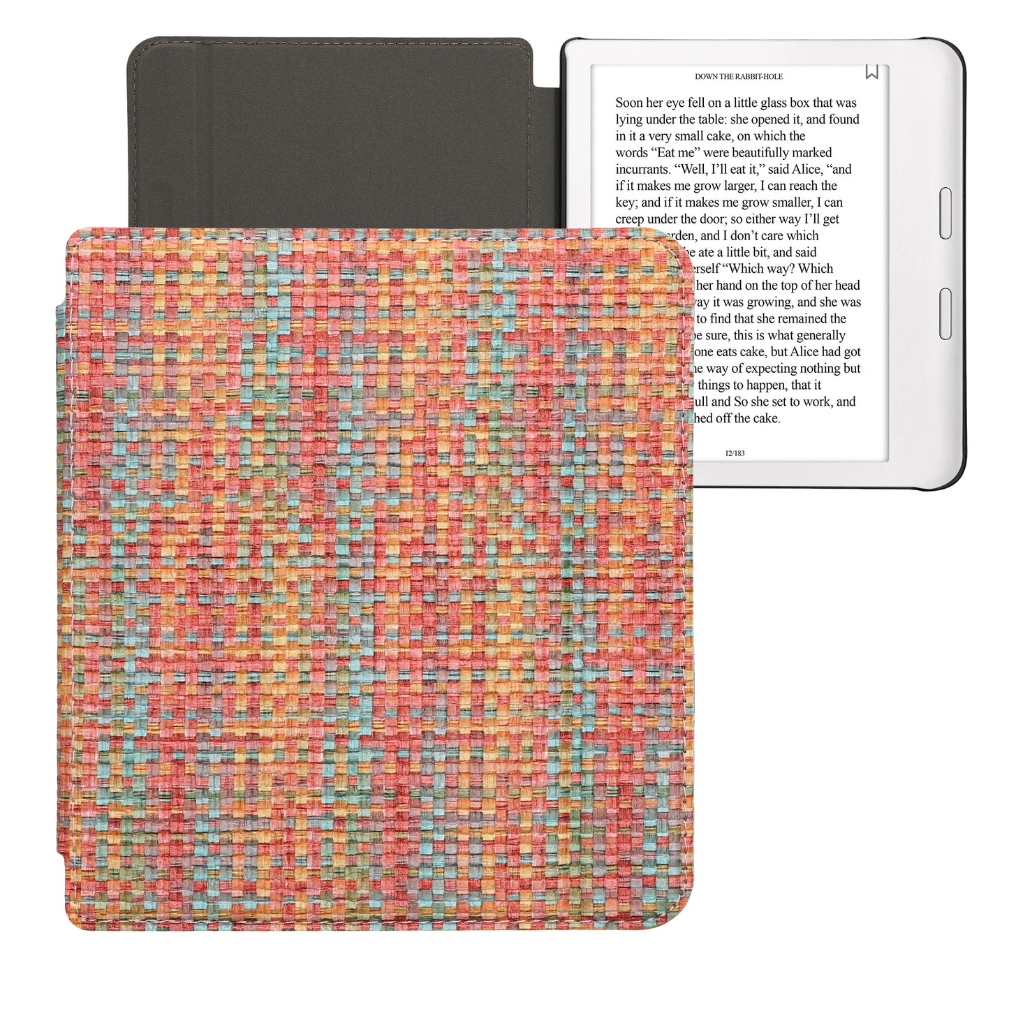 kwmobile Klapphülle kompatibel mit Kobo Kobo Libra Colour / Tolino Vision Color Hülle - eReader Case