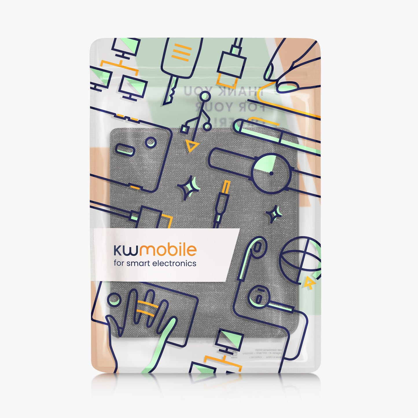 kwmobile Hülle kompatibel mit Kobo Kobo Libra Colour / Tolino Vision Color eReader Schutzhülle Cover Case
