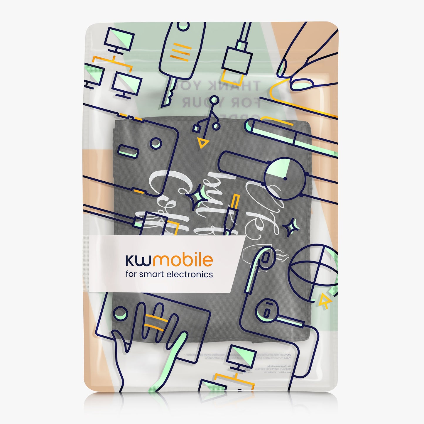 kwmobile Hülle kompatibel mit Nespresso Lattissima Pro - Abdeckung Kaffeemaschine Staubschutz