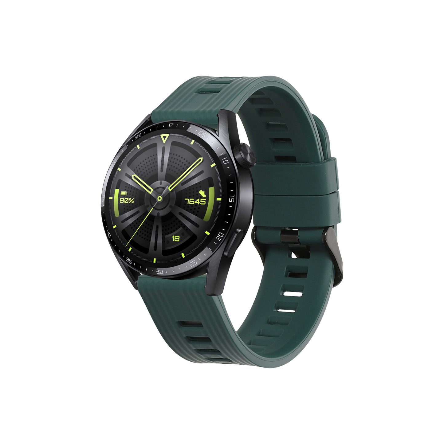 kwmobile Silikon Uhrenarmband für Huawei Watch GT 3 (46mm) Armband Ersatzarmband für Fitnesstracker Wechselarmband Smartwatch