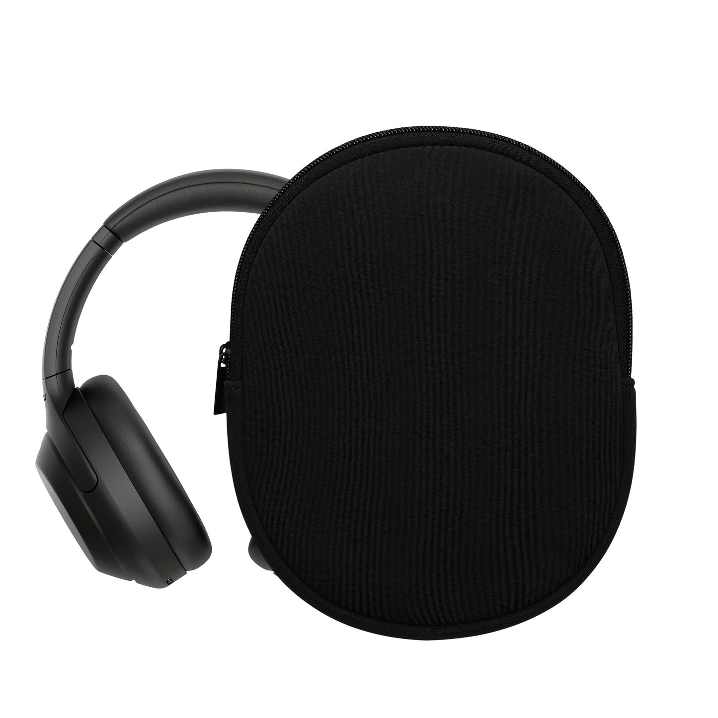 kwmobile Kopfhörer Tasche für WH-1000XM4 / WH-1000XM3 / Jabra Evolve 20 - Kopfhörer Case - Hülle Reise Beutel für Headset Headphones - Weiche Over Ear Schutzhülle