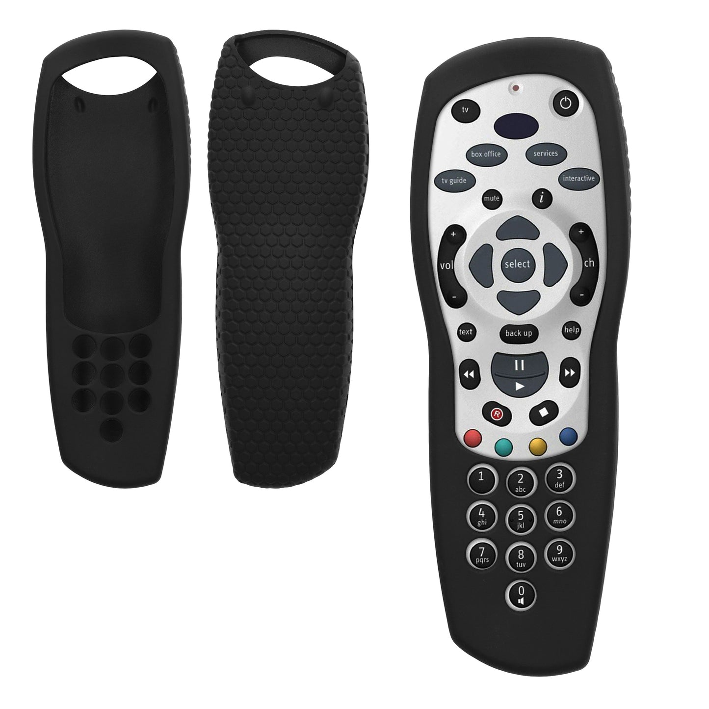 kwmobile Hülle Fernbedienung kompatibel mit Sky Plus HD / SKY+ HD Hülle Case für TV Zubehör