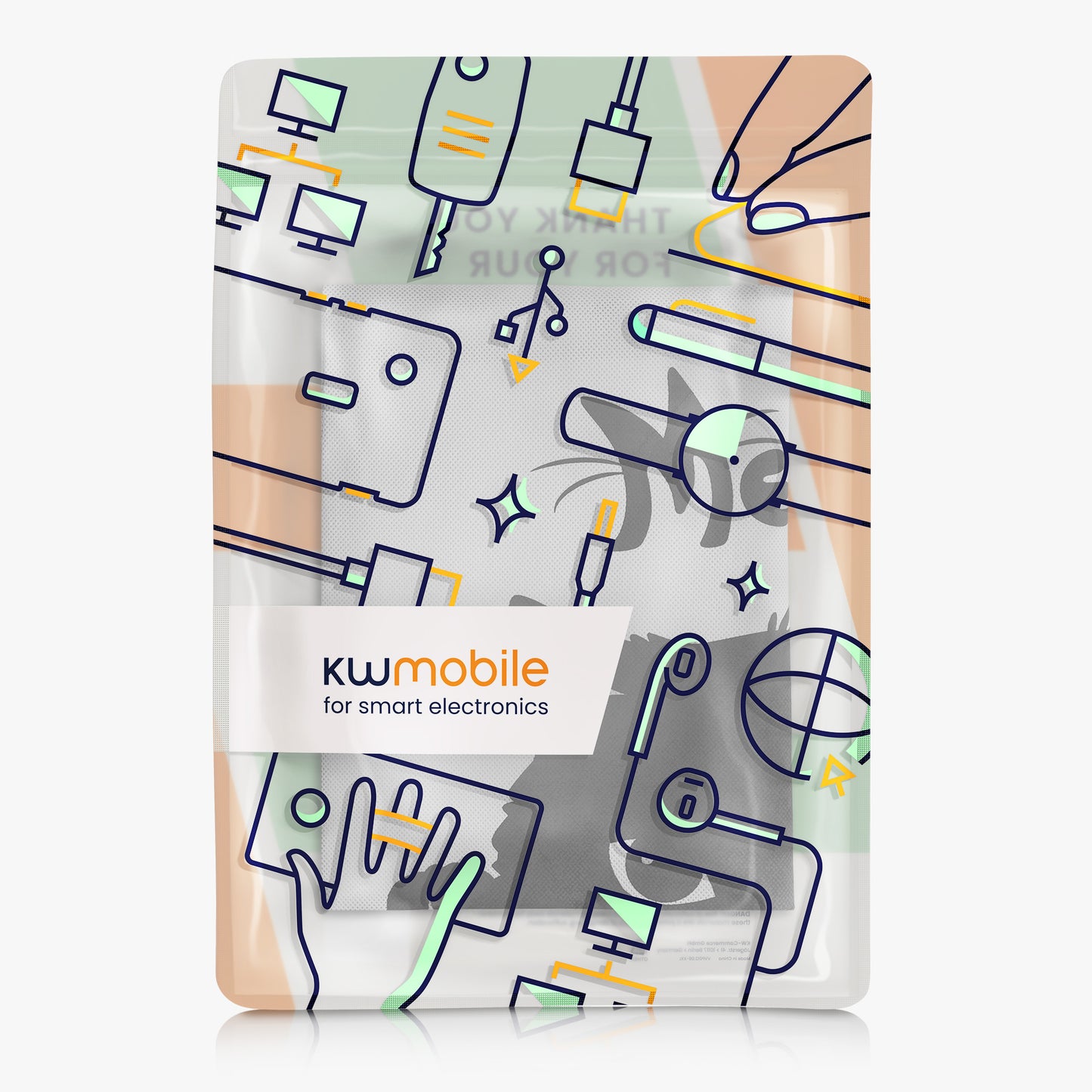kwmobile Cover kompatibel mit Canon Pixma TS5150 / 5151 / MG 2555 / Pixma MG2551S - Tasche Hülle Drucker - Staubschutzhülle Schutzhaube Schutzhülle