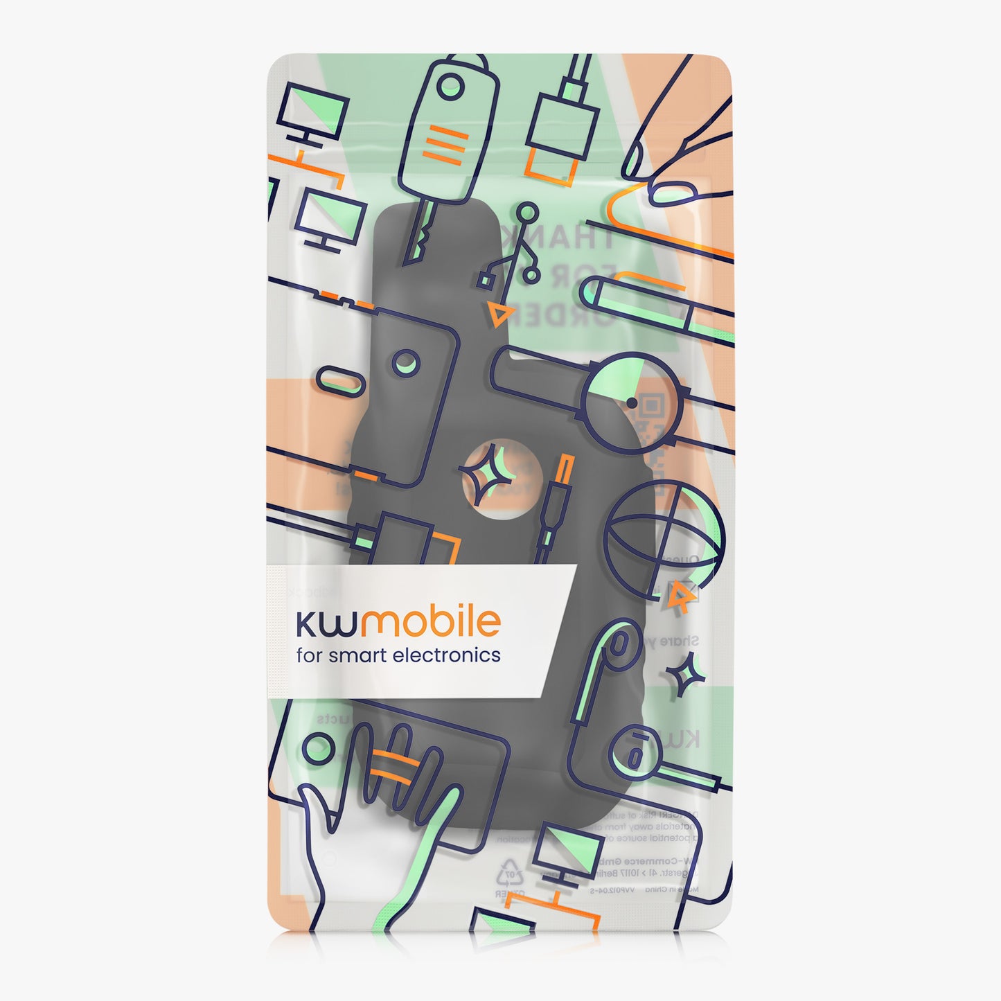 kwmobile Hülle kompatibel mit Garmin Alpha 10 - Schutzhülle für GPS Handgerät